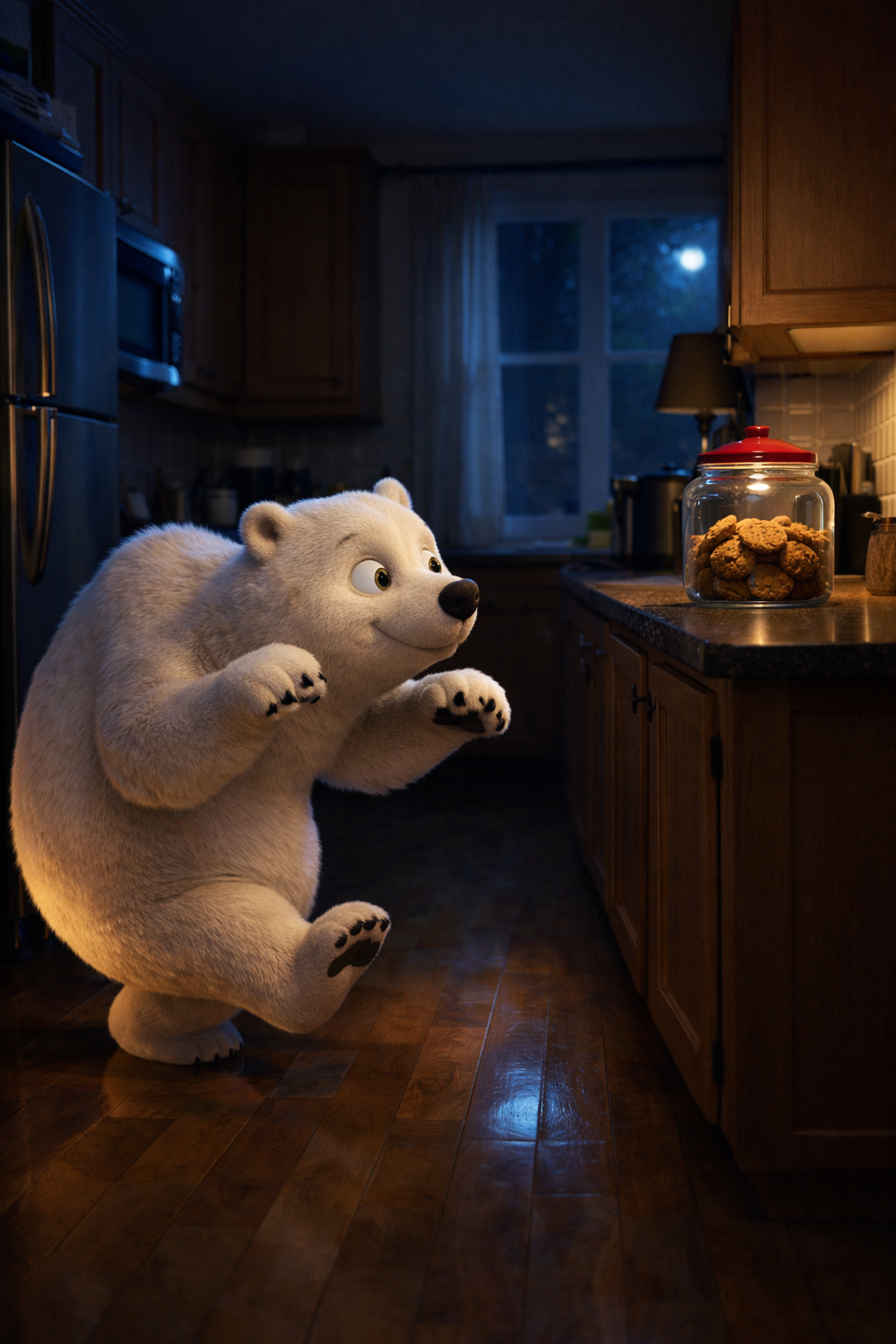 Marshmallow and the Midnight Cookies