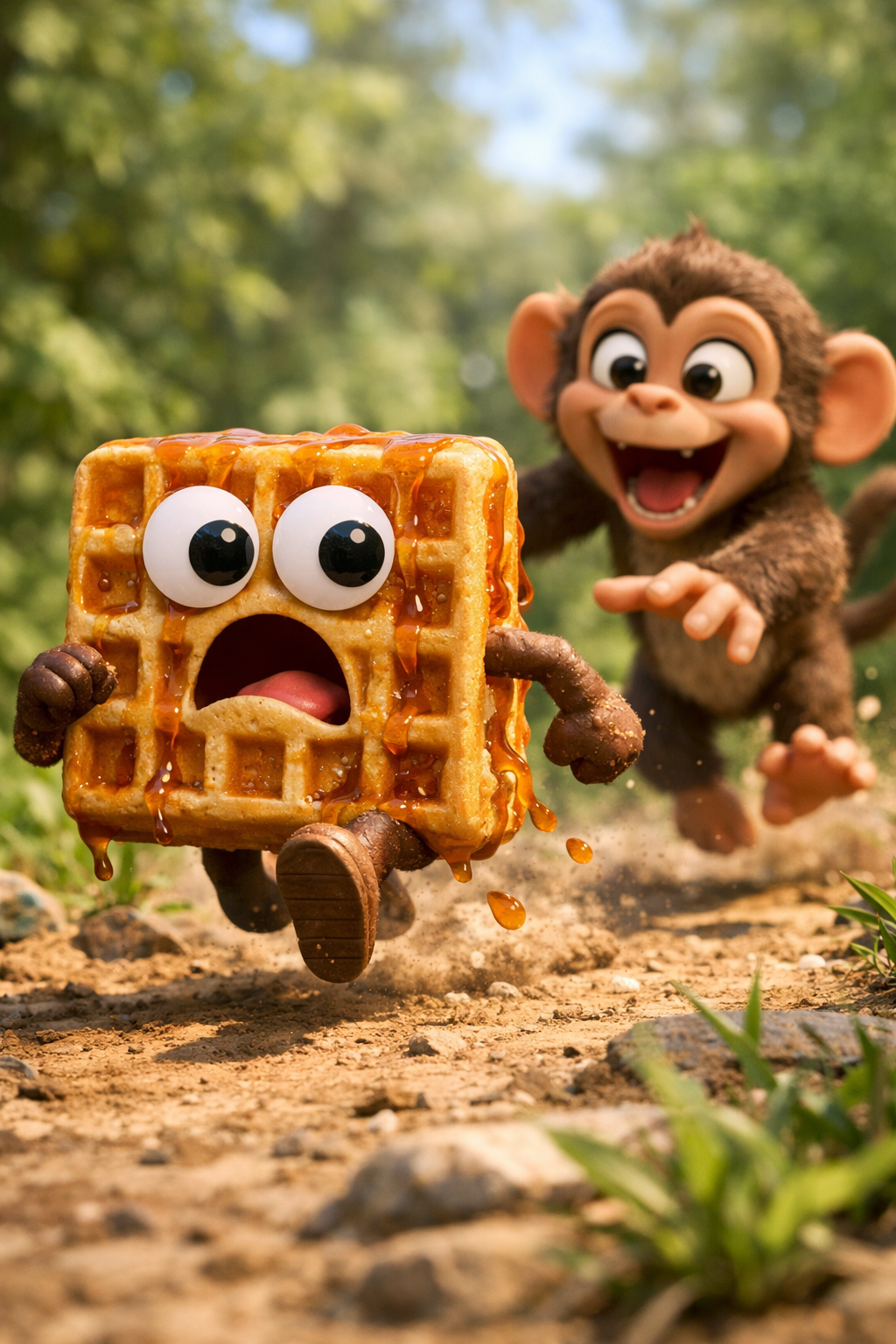Manny and the Waffle