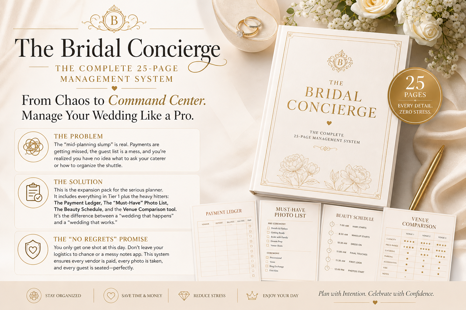 The Bridal Concierge | The Complete 25-Page Management System