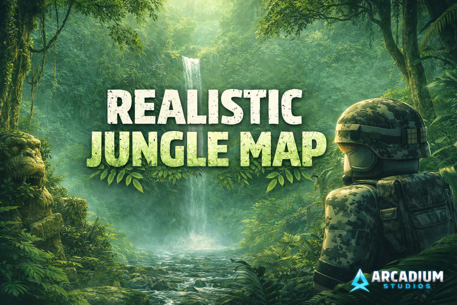 Realistic Jungle Map