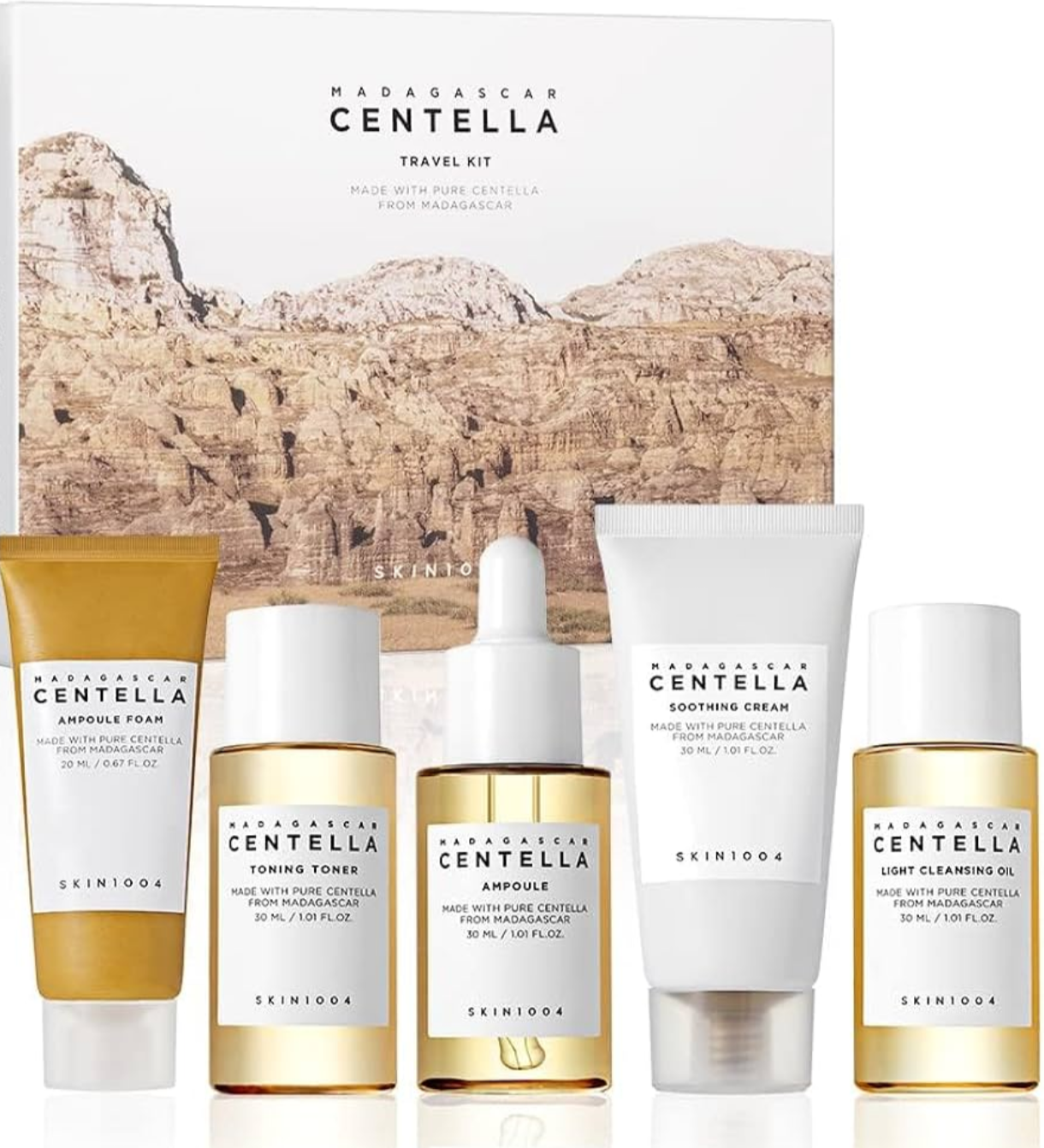 [SKIN104 Official Shop] Madagascar Centella Travel Kit - Moisturizing Gentle Ski