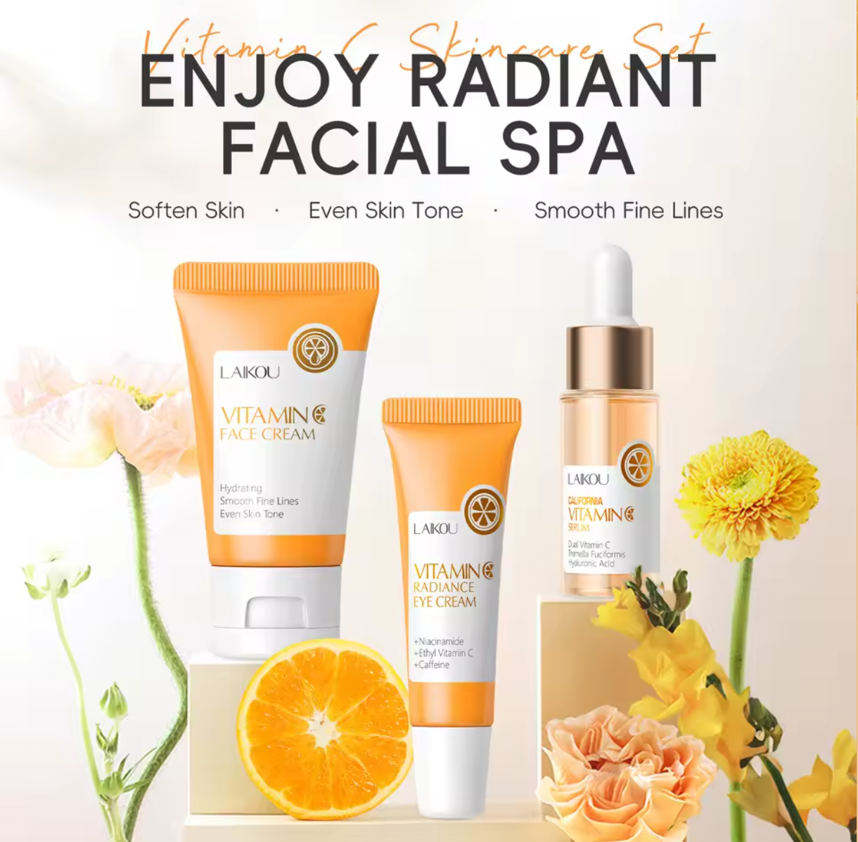 1 Set Oil Control LAIKOU Vitamin C