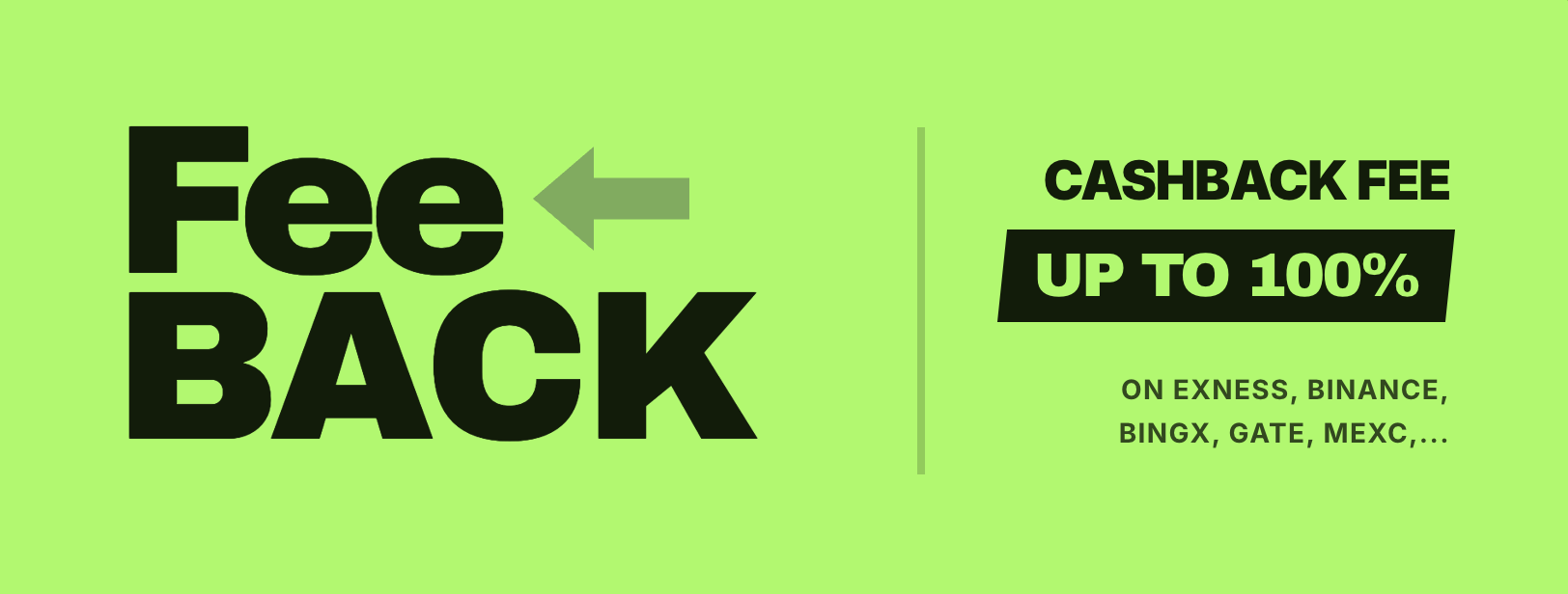 FeeBack banner