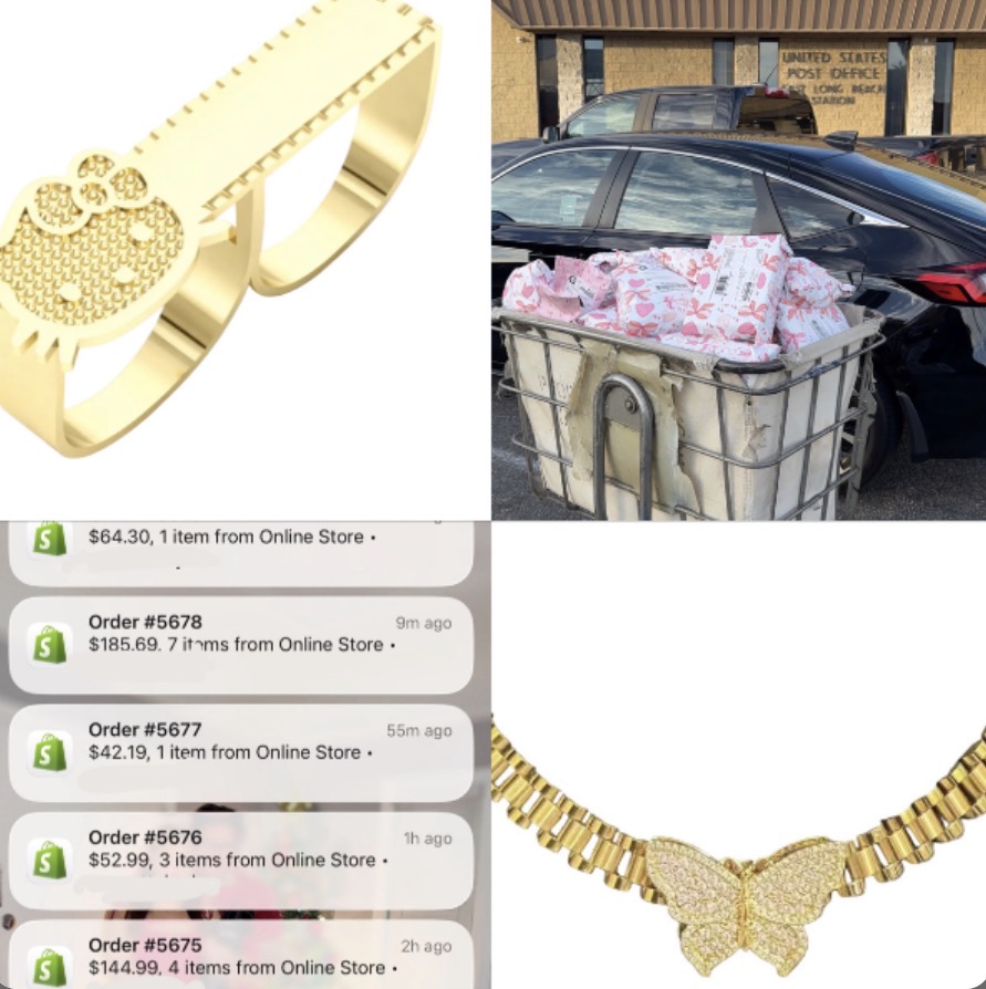 Gold Plated Jewelry Vendor Bundle