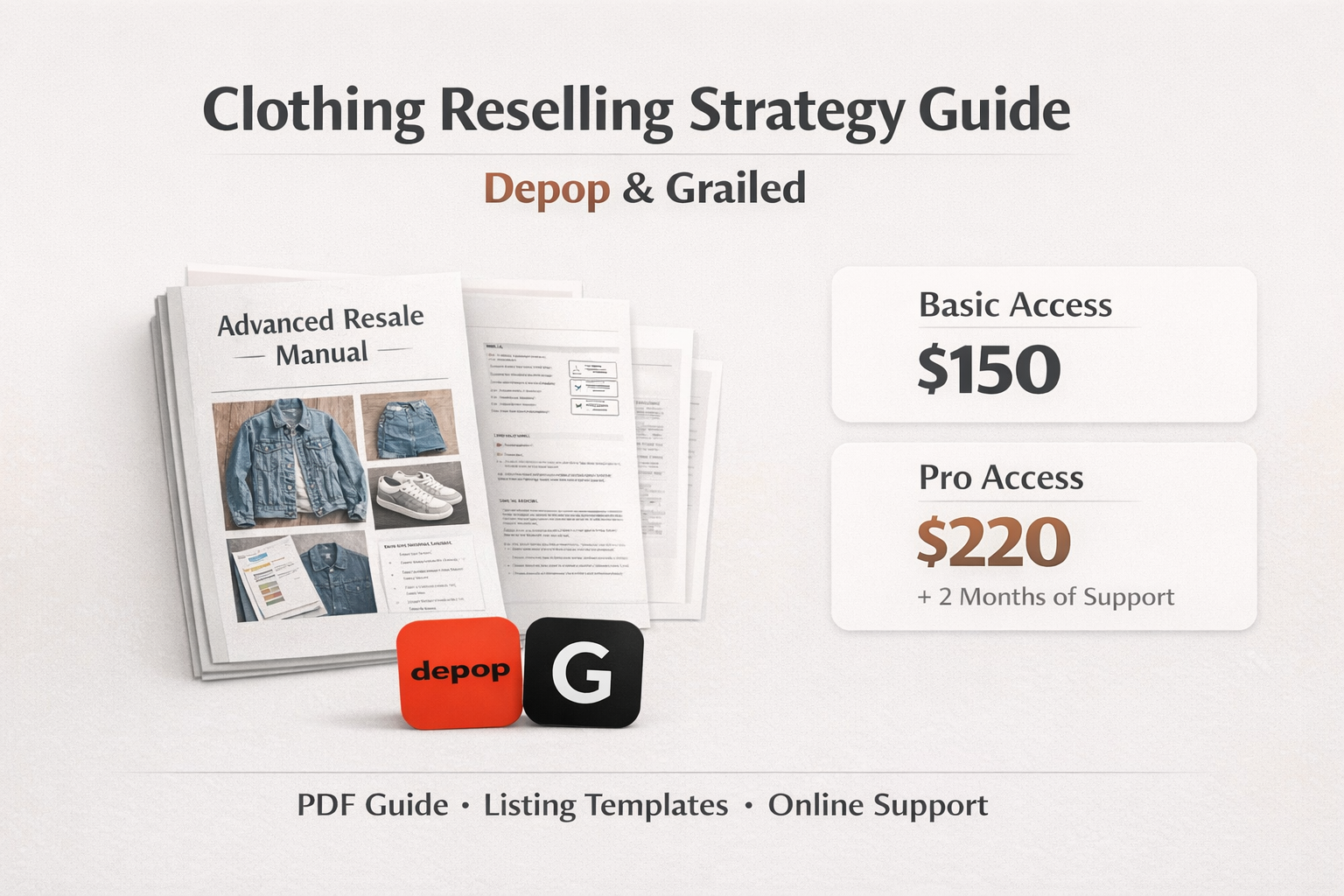Depop & Grailed Clothing Reselling Guide