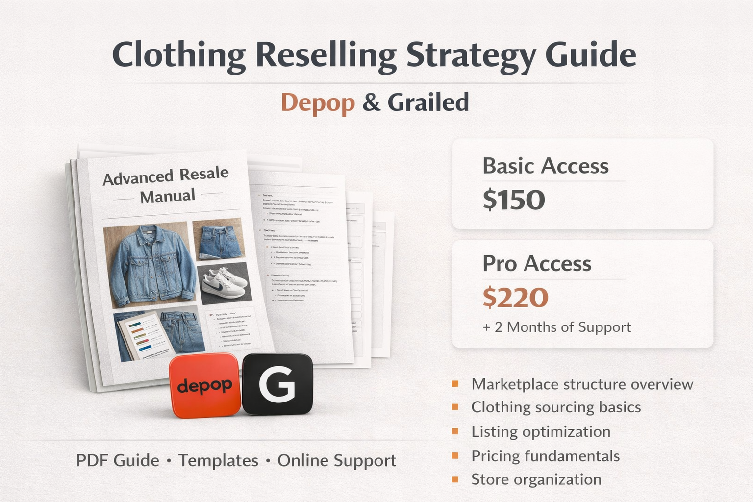 Depop & Grailed Clothing Reselling Guide