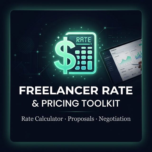 Freelancer Rate and Pricing Toolkit