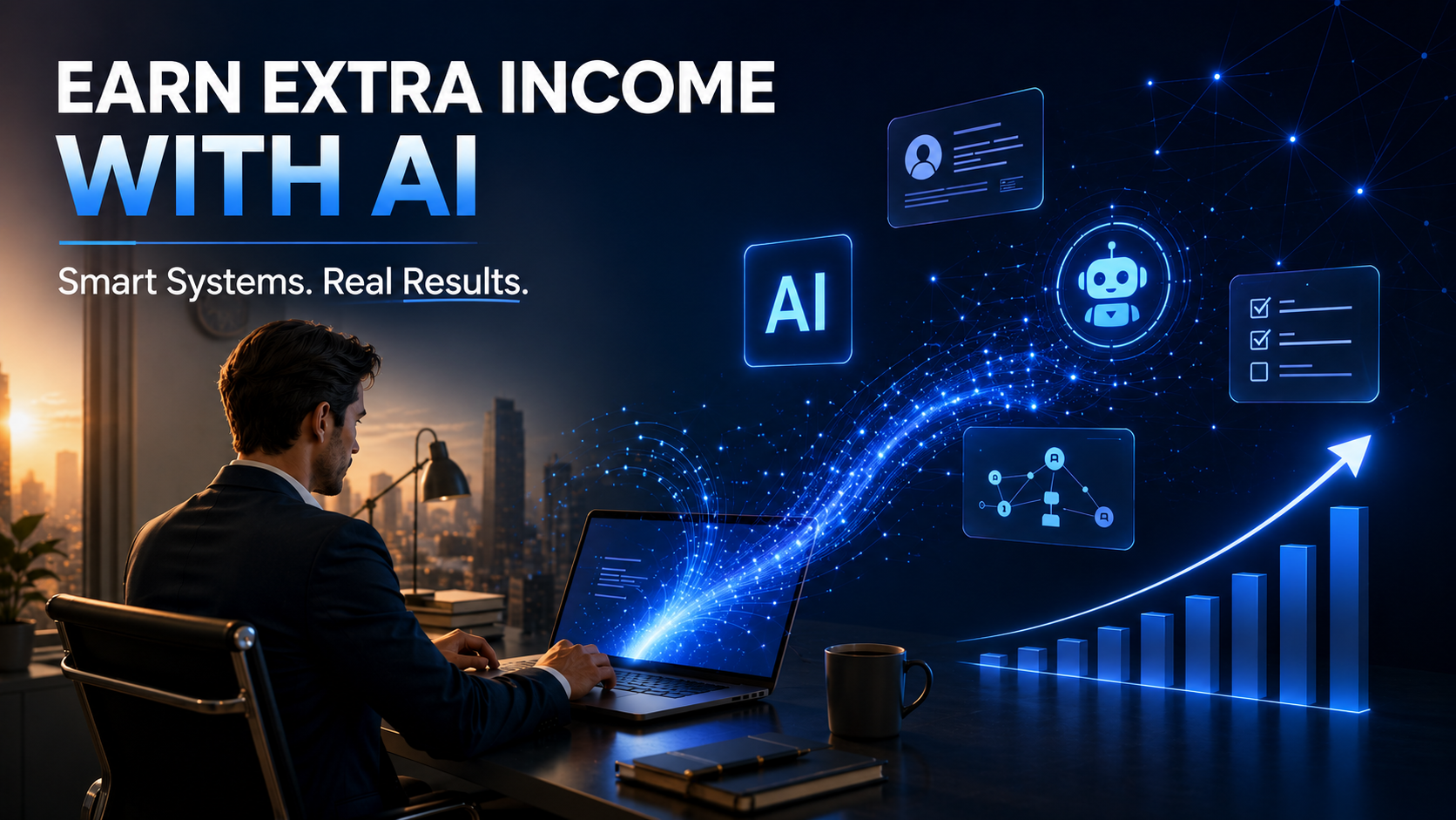 Busy Professionals Earning Extra Income With AI