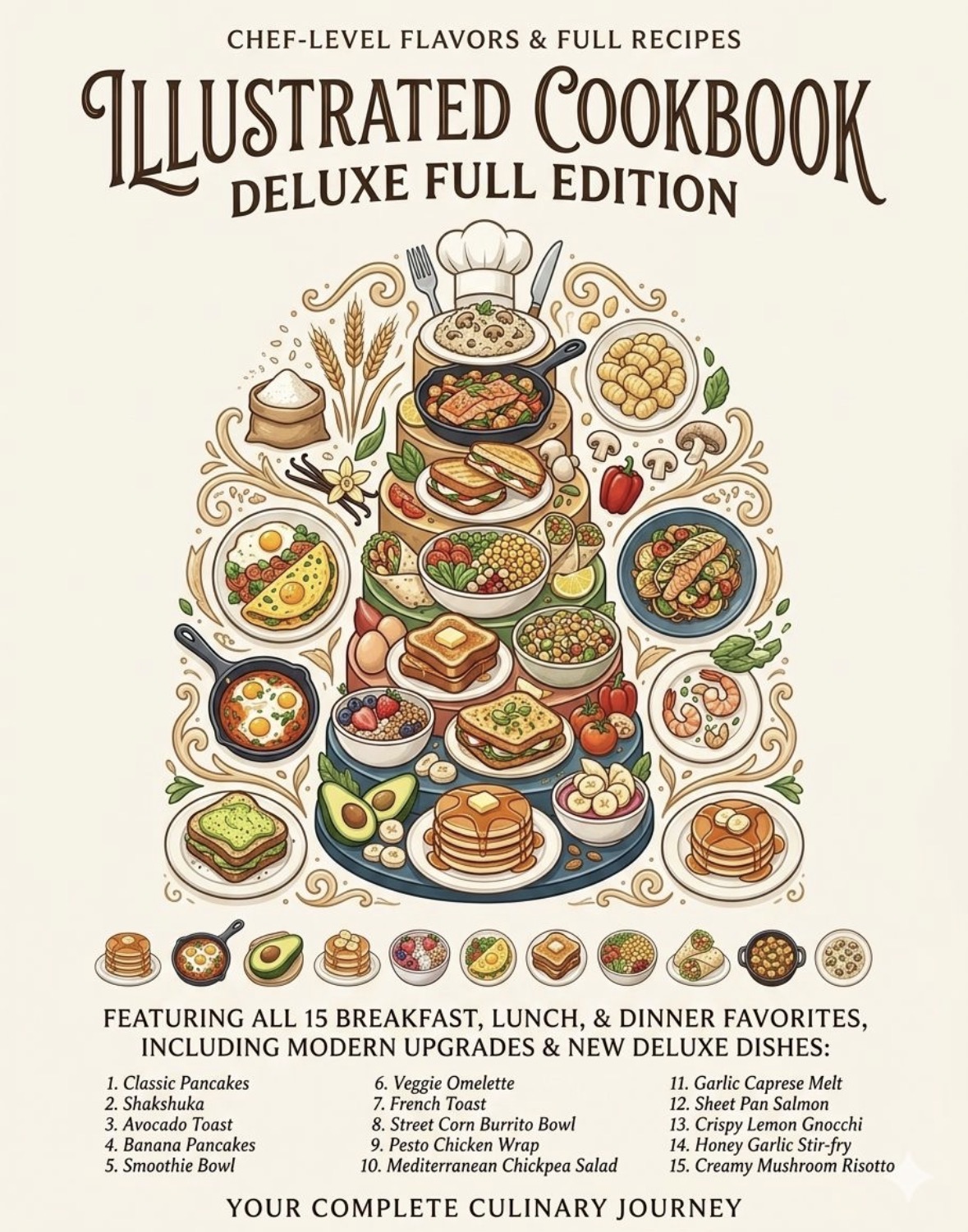 Mini cooking book