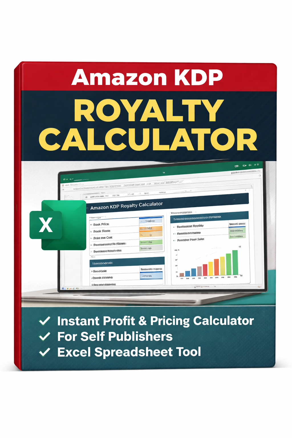 SJ Amazon KDP Royalty Calculator (Excel)