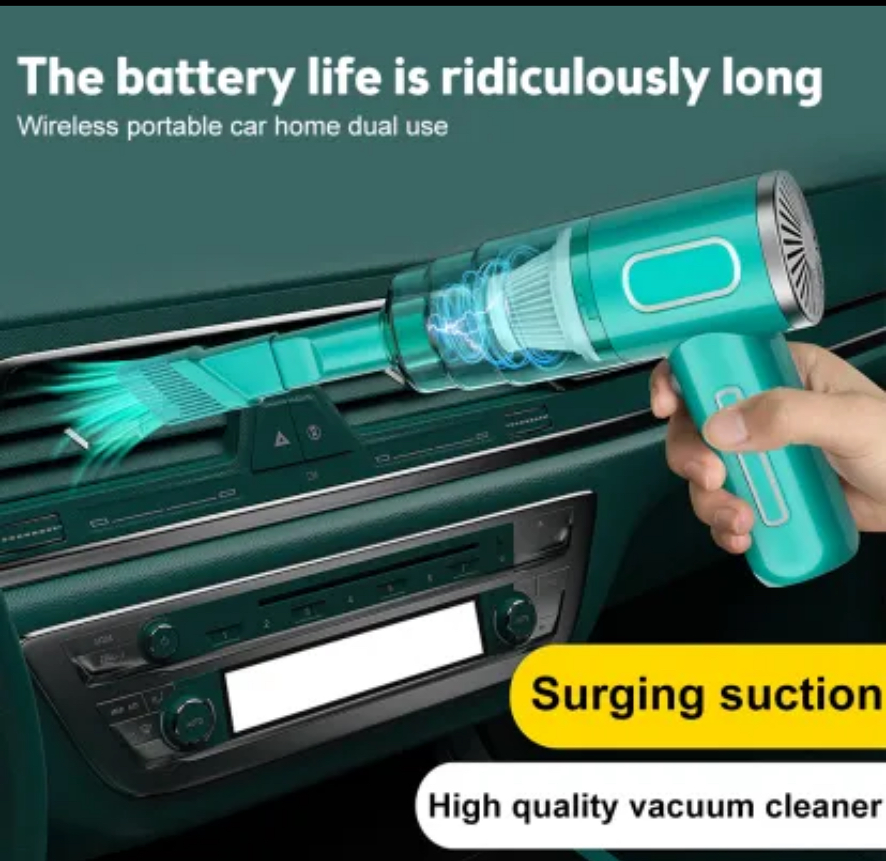 Portable Car Vacuum Cleaner