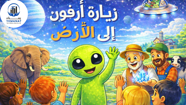 زيارة ارفون الى الارض