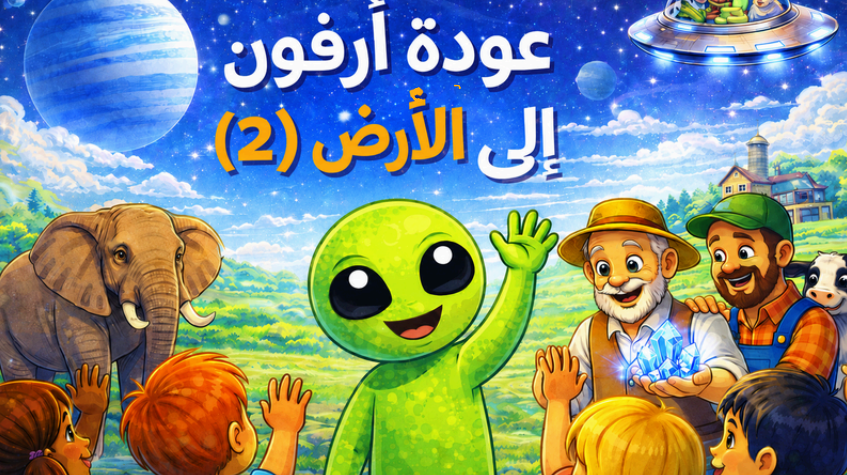  زيارة ارفون الى الارض الجزء الثاني 