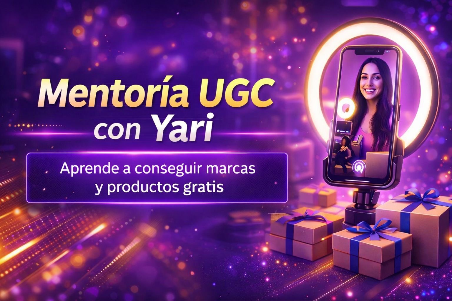 UGC creador con Yari 