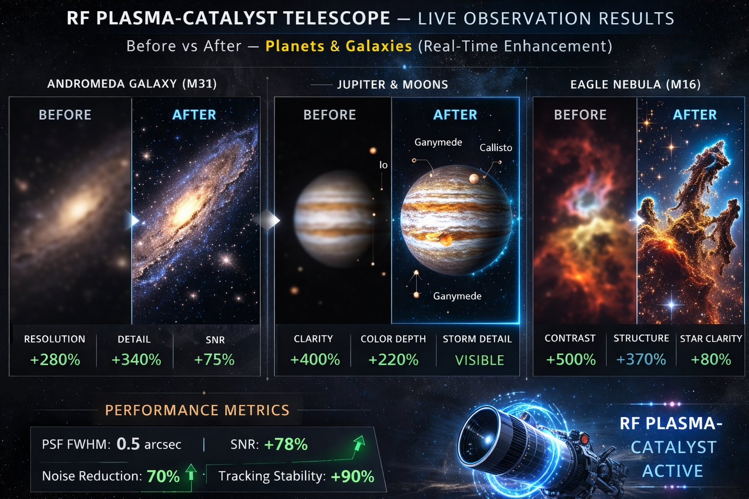 RF Plasma Catalyst Systems