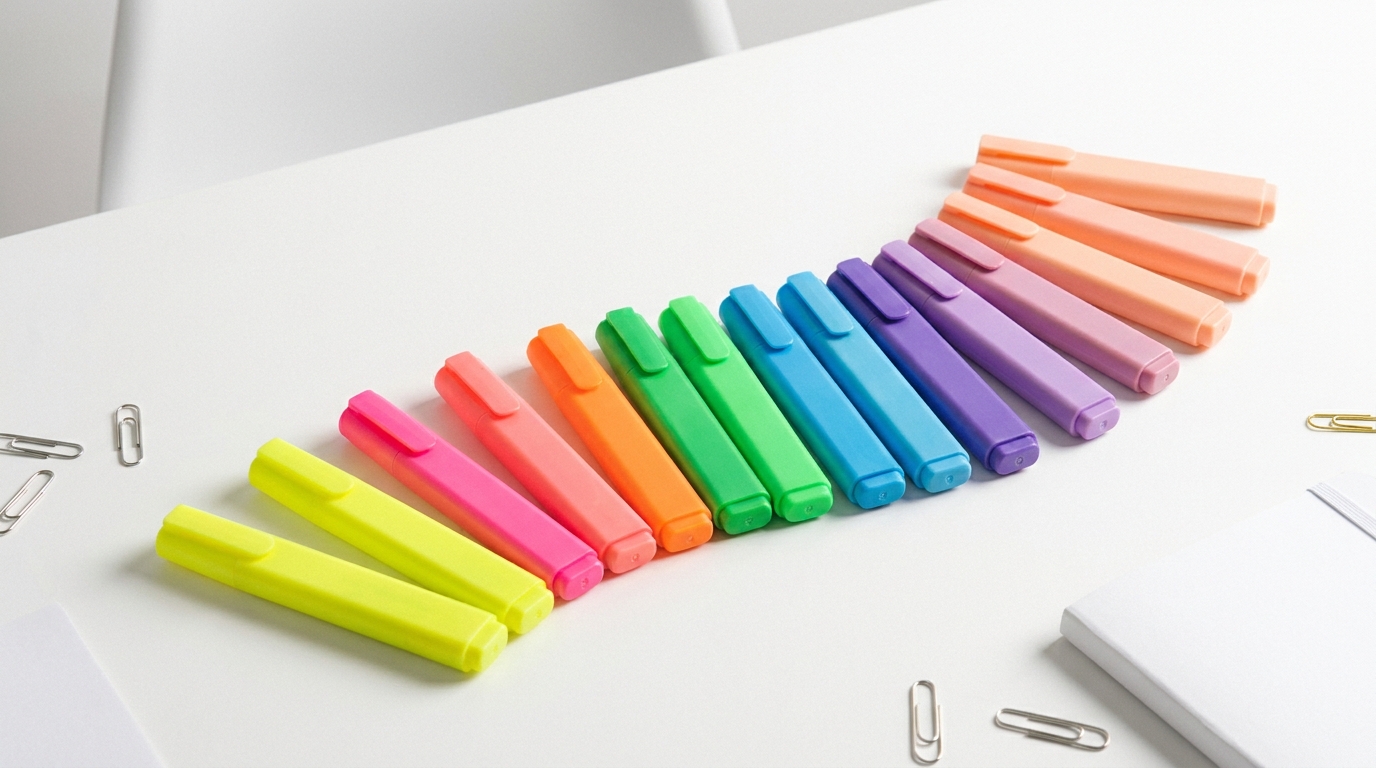 Highlighter Set (8 Assorted Colors)