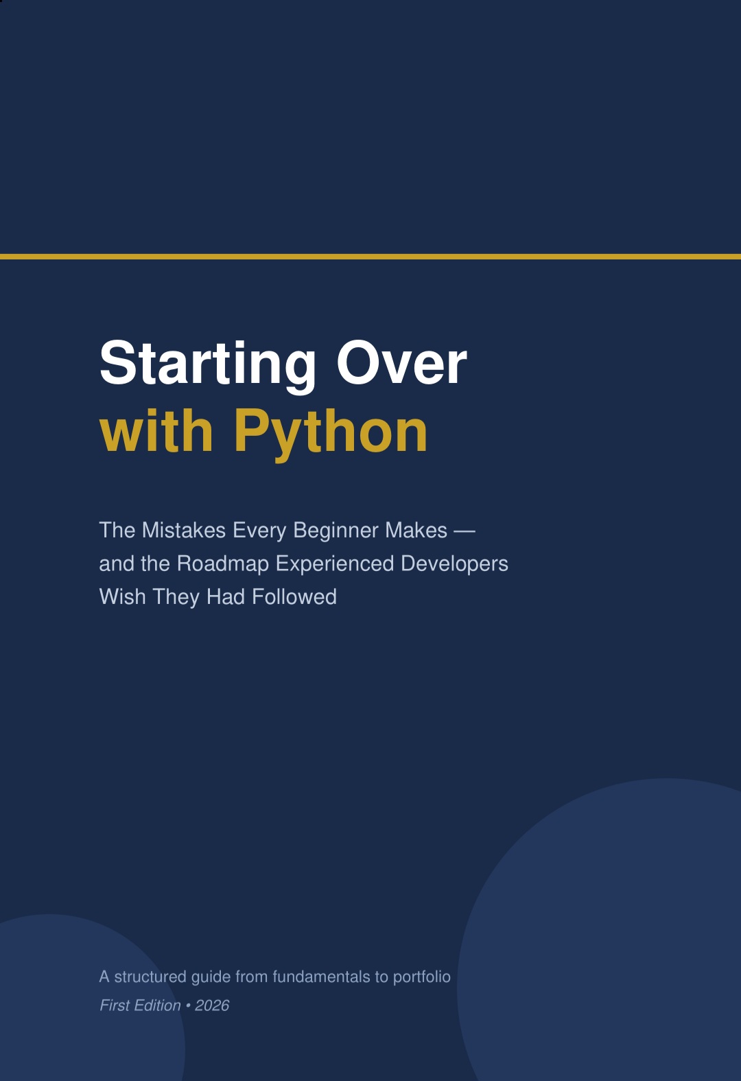 Starting Over With Python (How To Learn Fast)