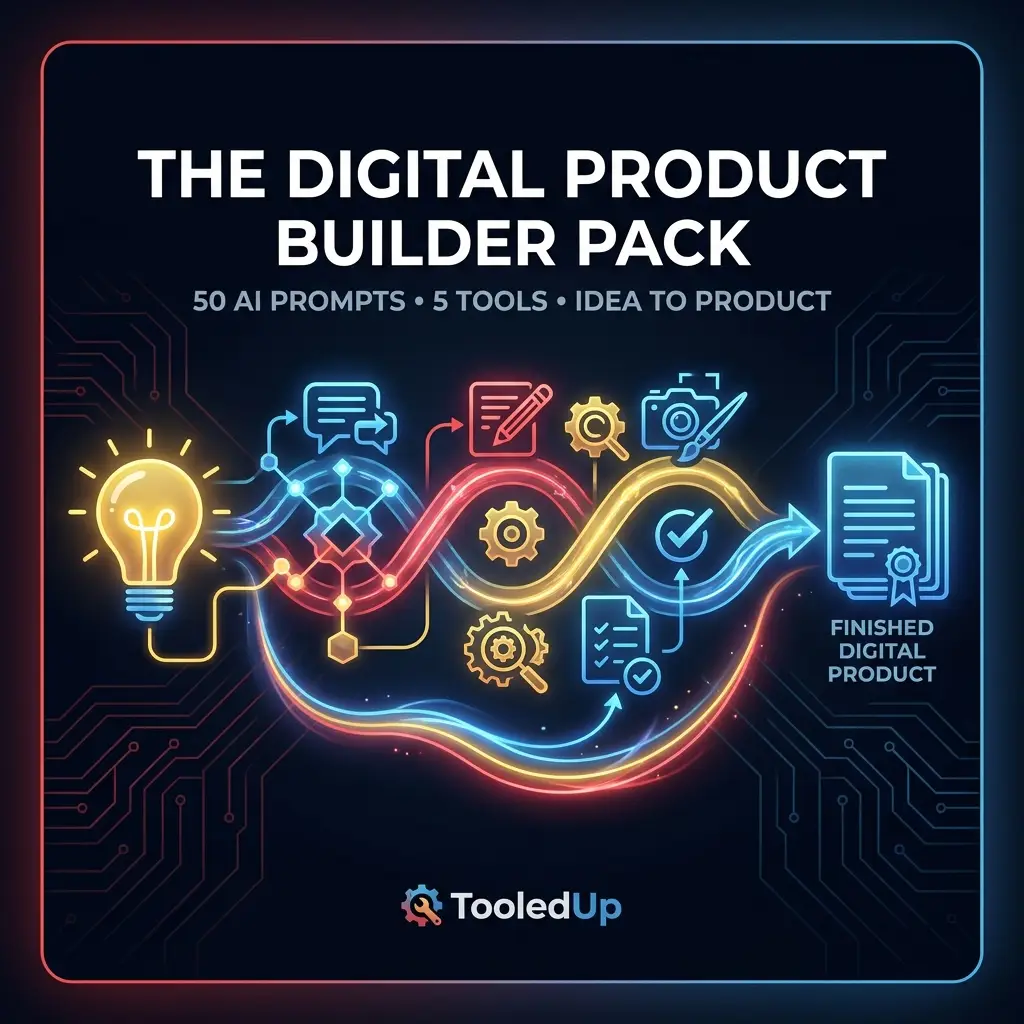 TooledUp : The Digital Product Builder AI Prompt Pack