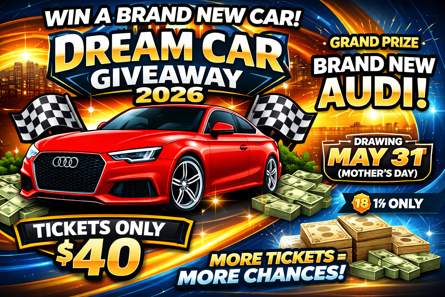     Dream Ride Giveaway – Your Chance to Drive Away a New Car