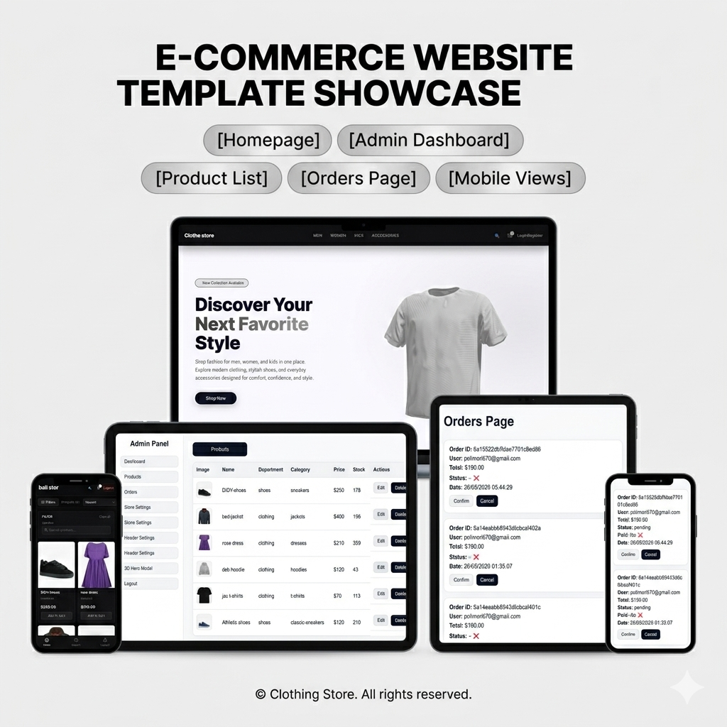Store template