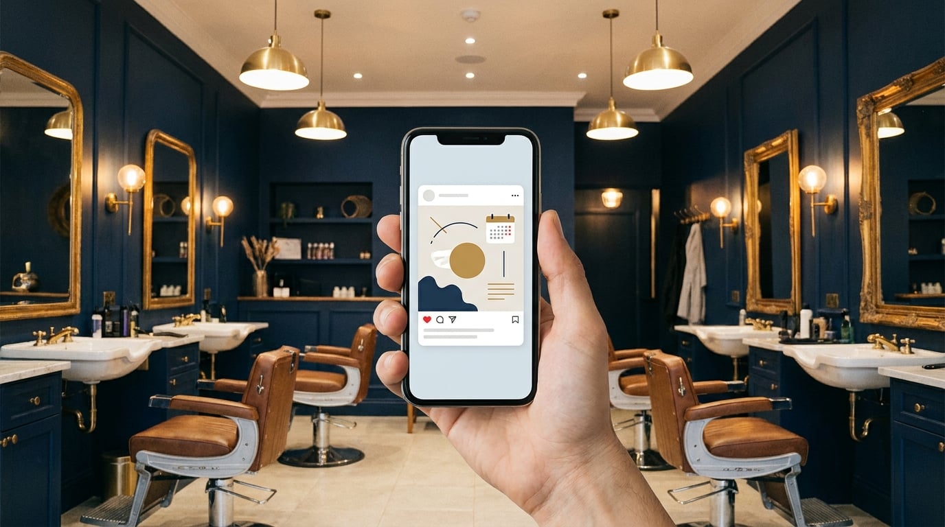 Salon & Barber Client-Booking Content Kit