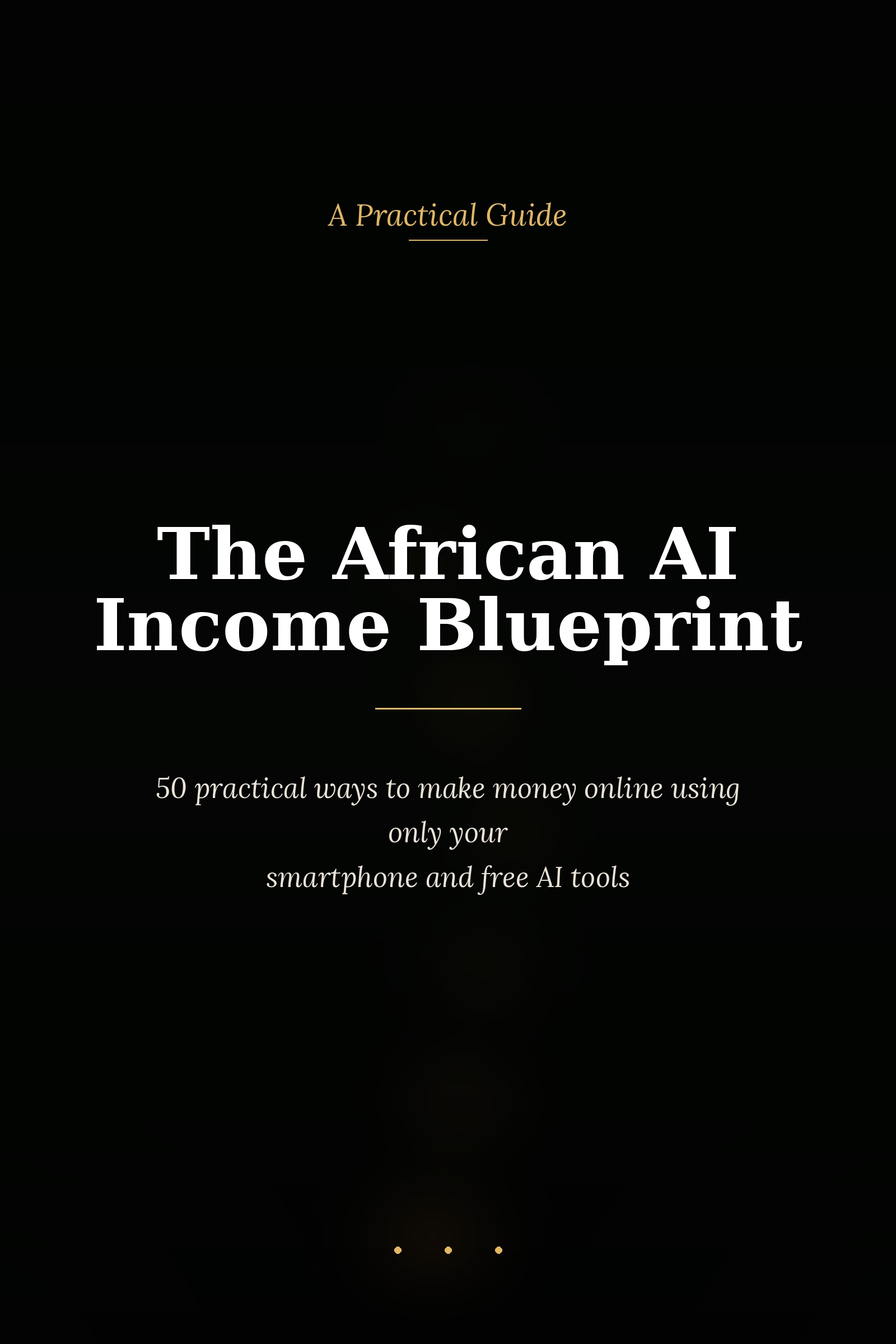 The African AI Income blueprint 