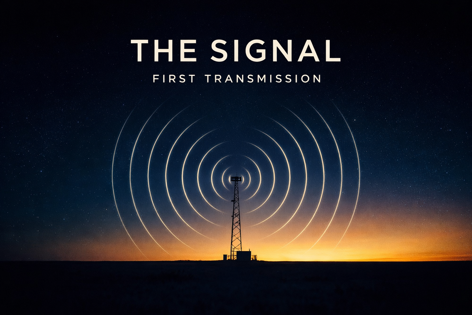 The Signal: First Transmission