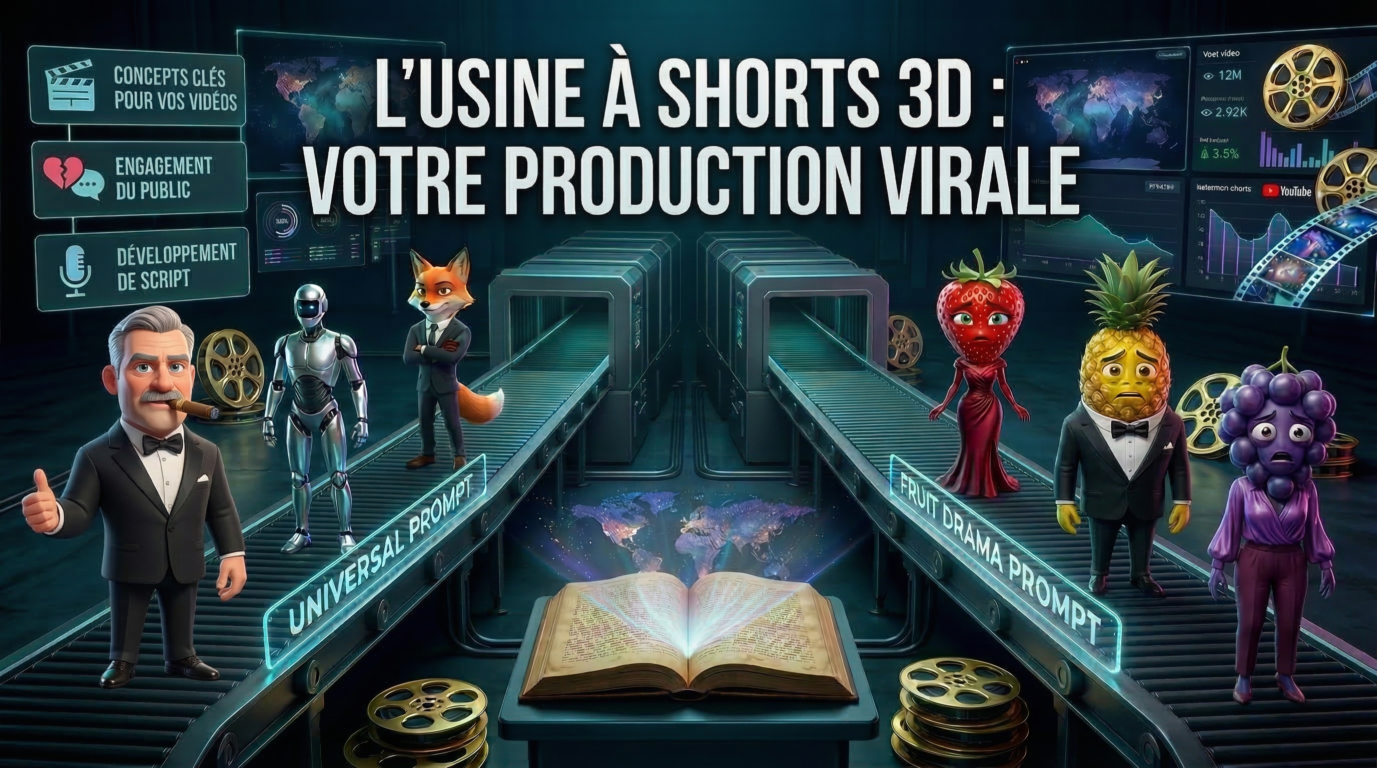 L'Usine à Shorts 3D : La Méthode Showrun
