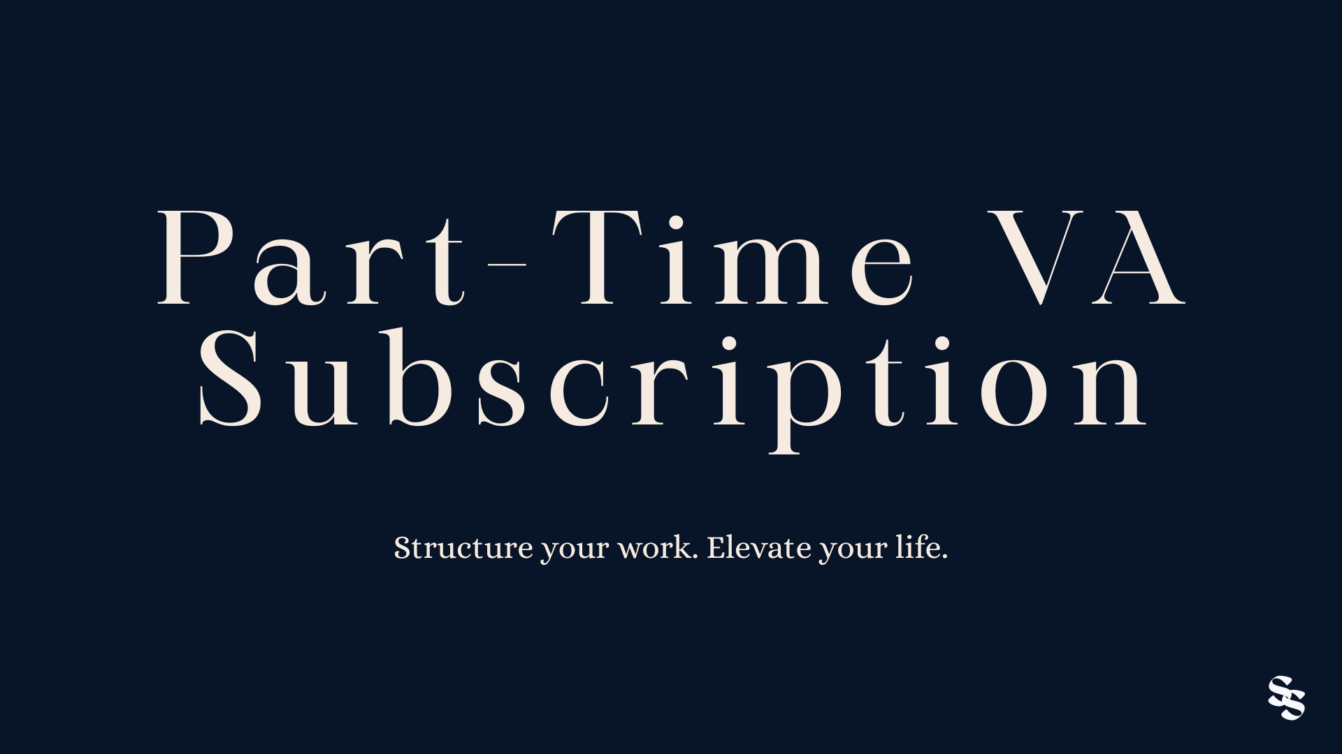 Part-Time VA Subscription