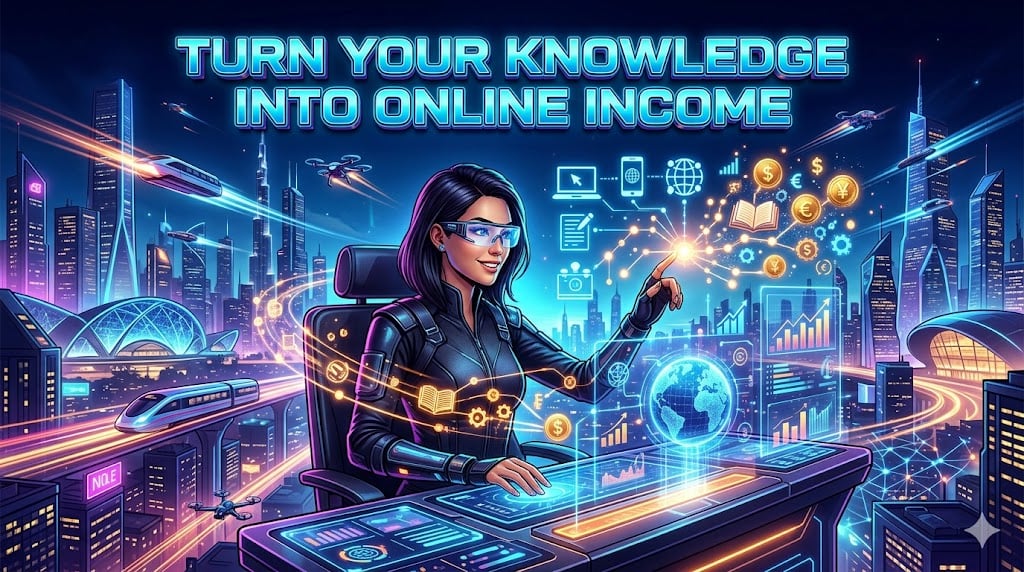 Turn Your Knowledge Into Online Income