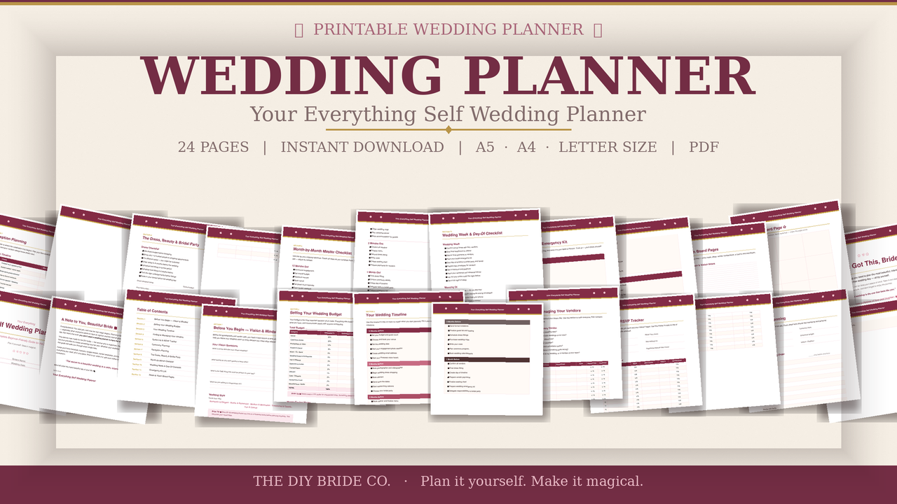 Free Wedding Planning Starter Kit