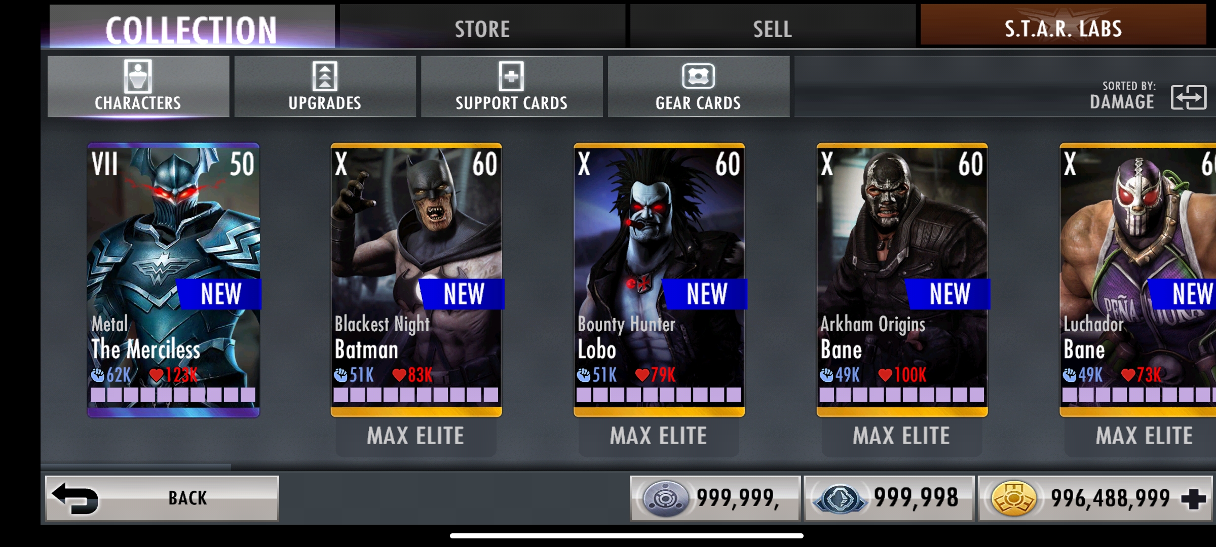 GOD AMONG US MAXED ACCOUNT ANDROID