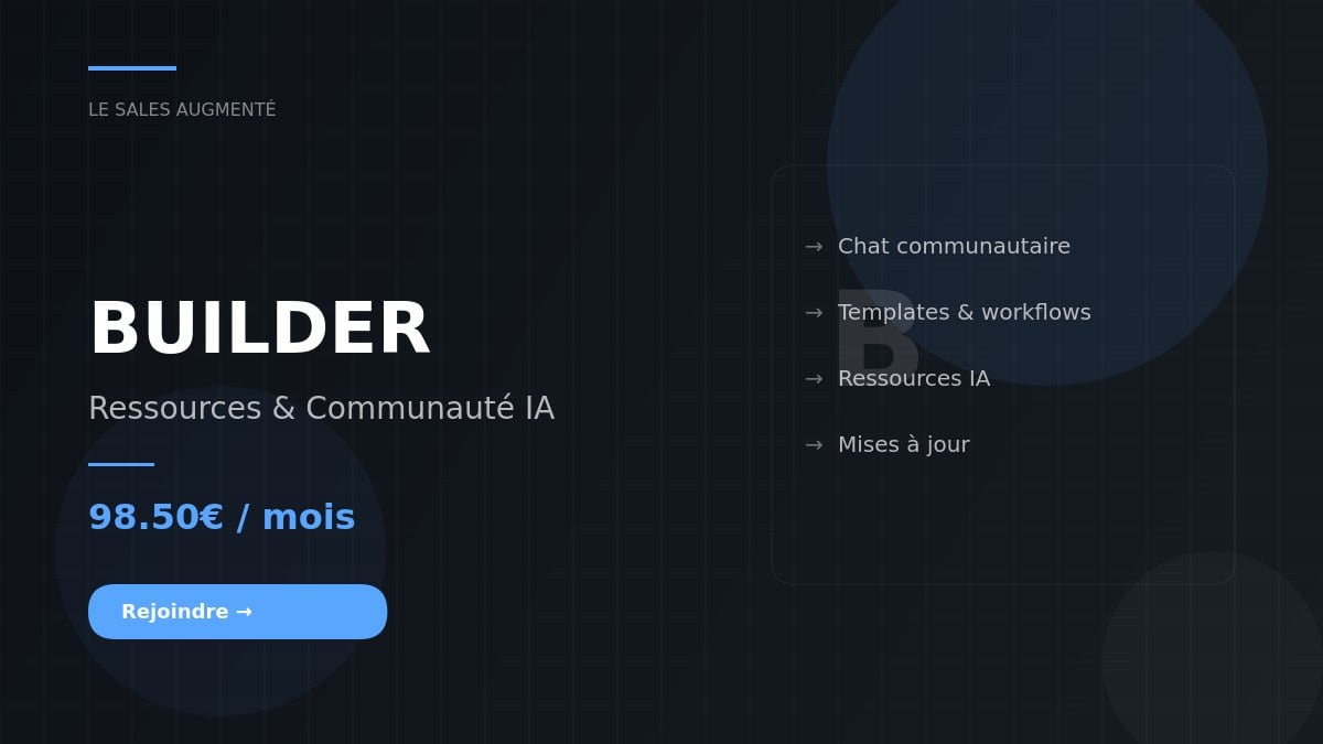 Communauté "Builder"