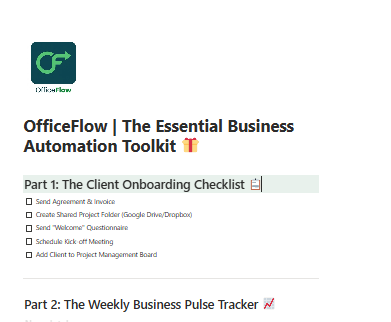 The Essential Business Automation Toolkit