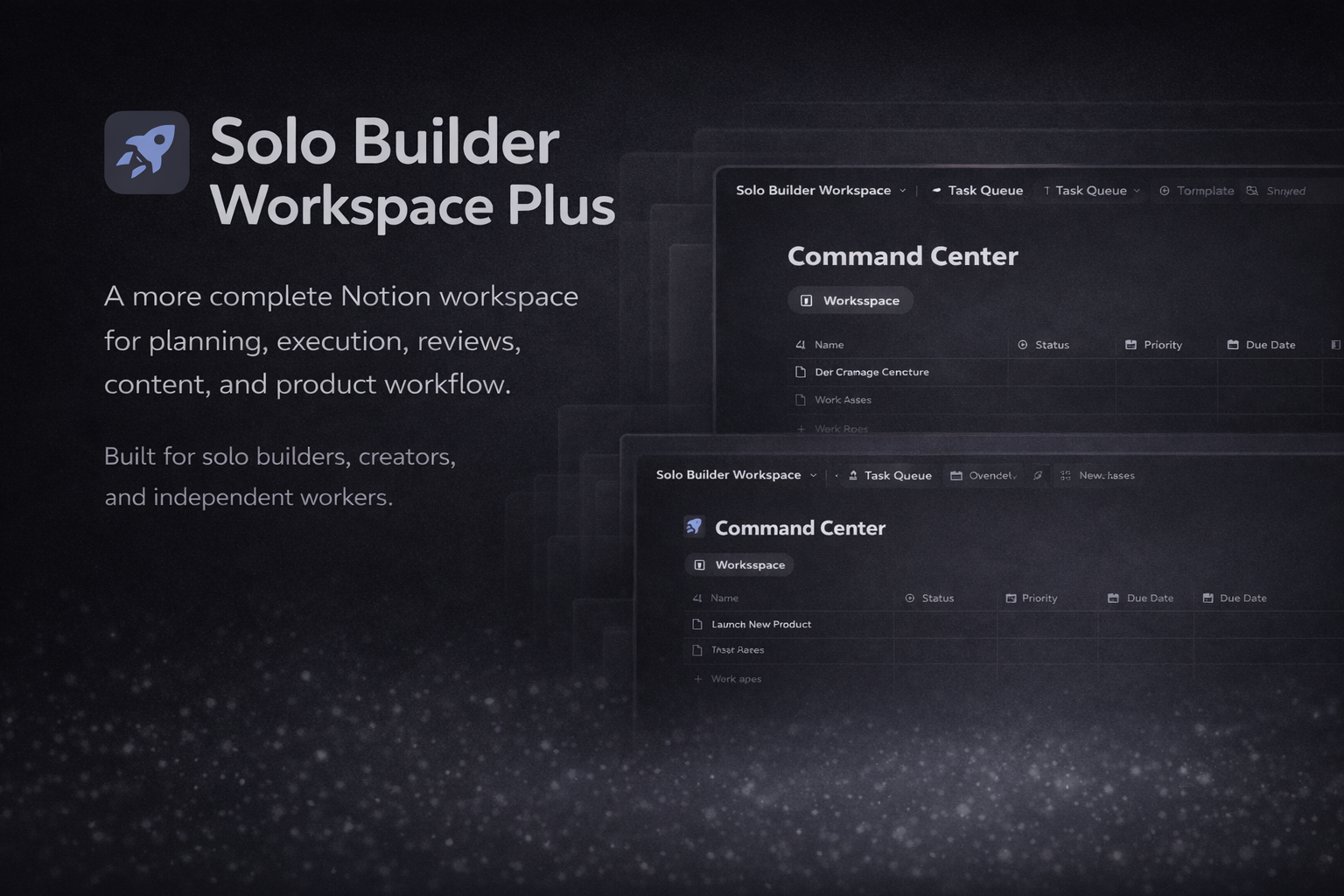 Solo Builder Workspace Plus