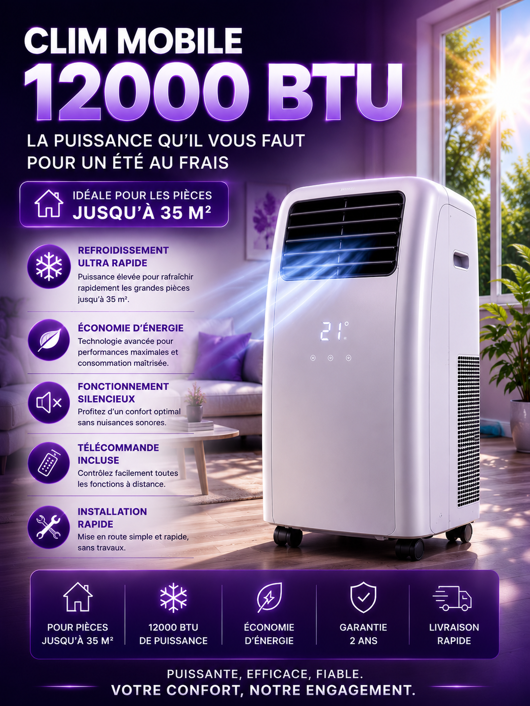 CLIM 12000 BTU