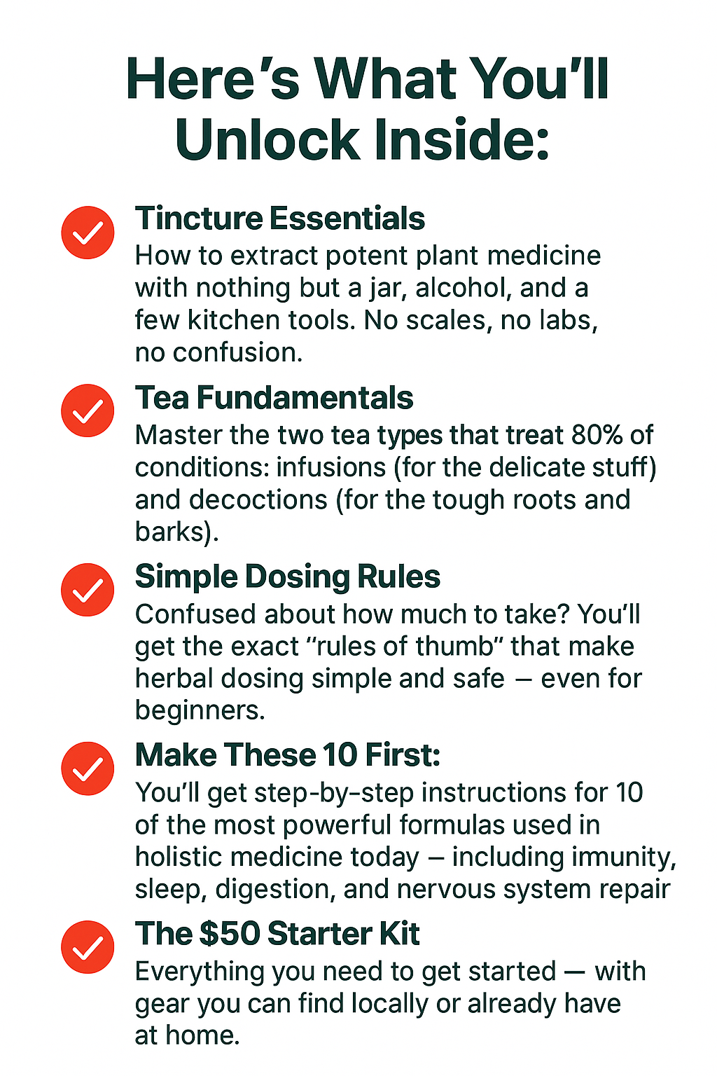 Herbal Formulation Mastery Course