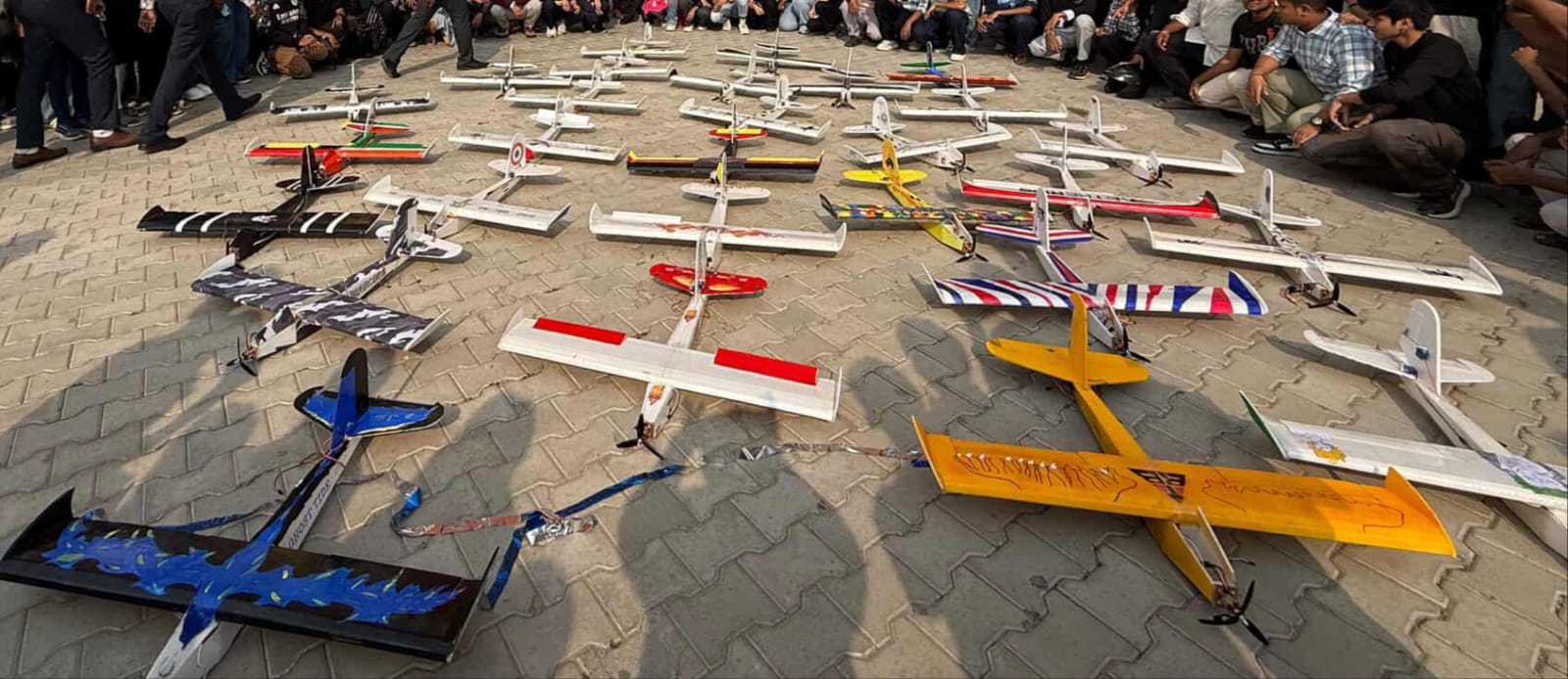 Custom-built UAVs 