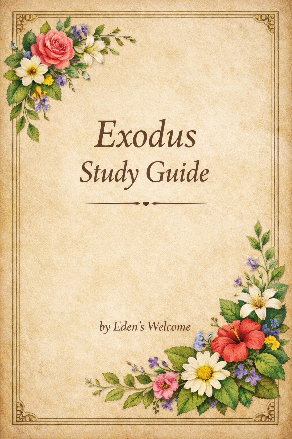 Exodus Study Guide Flipbook