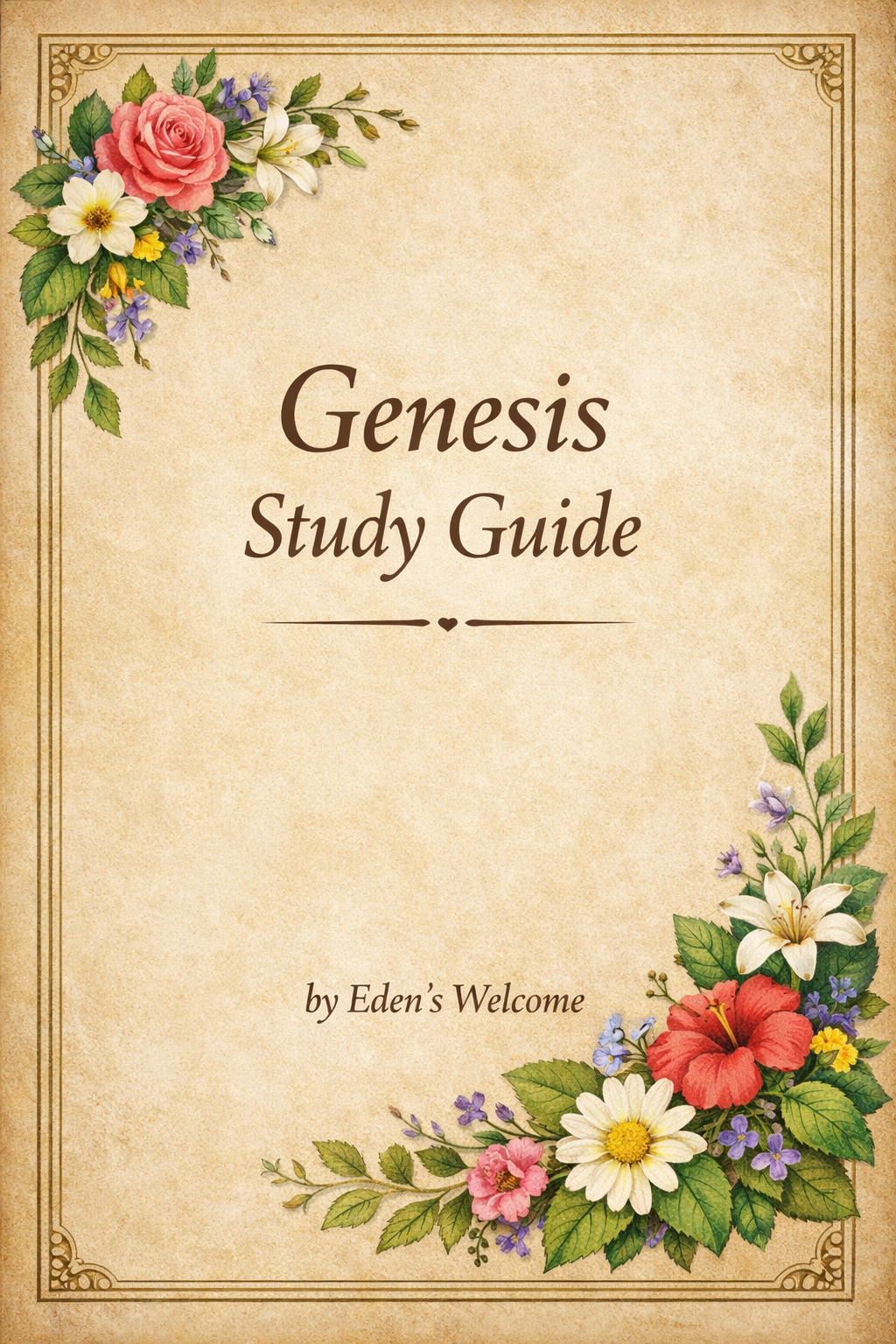 Genesis Study Guide Flipbook