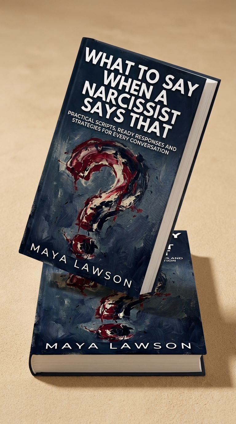 What to Say When a Narcissist Says That