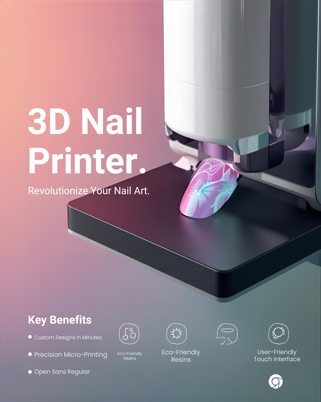  3D Nail Printer in Action
