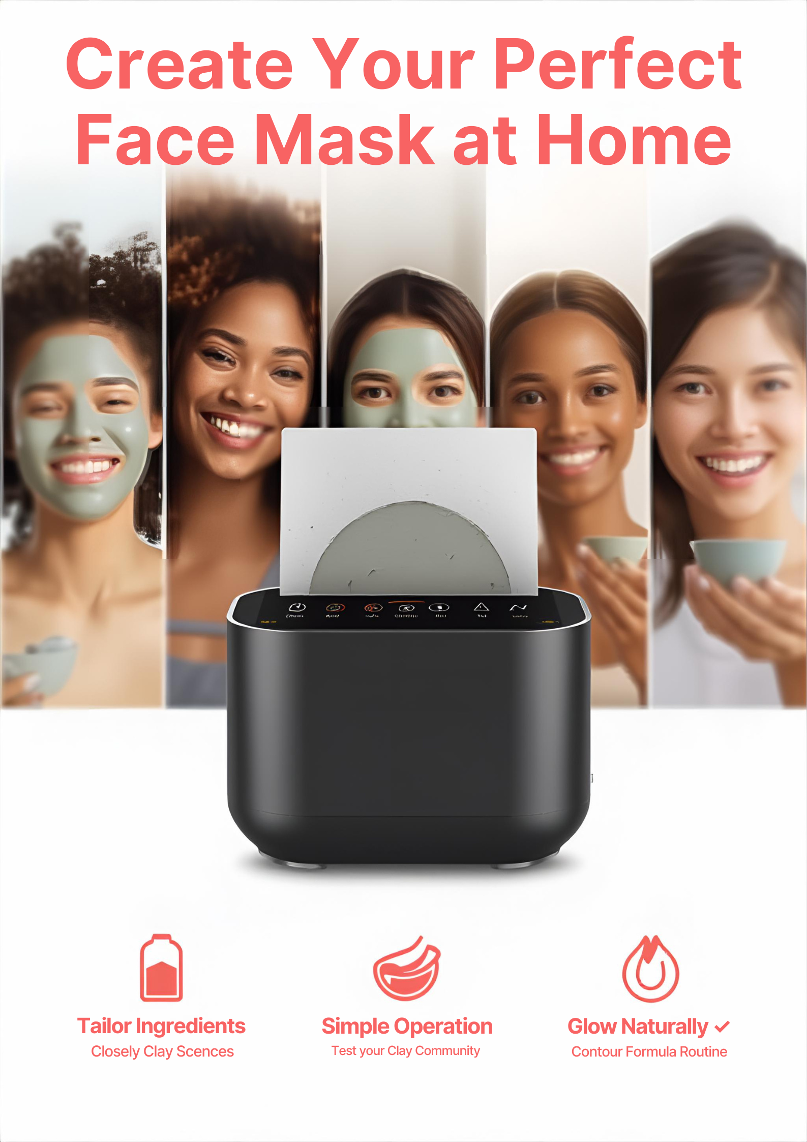 DIY Face Mask Machine in Action