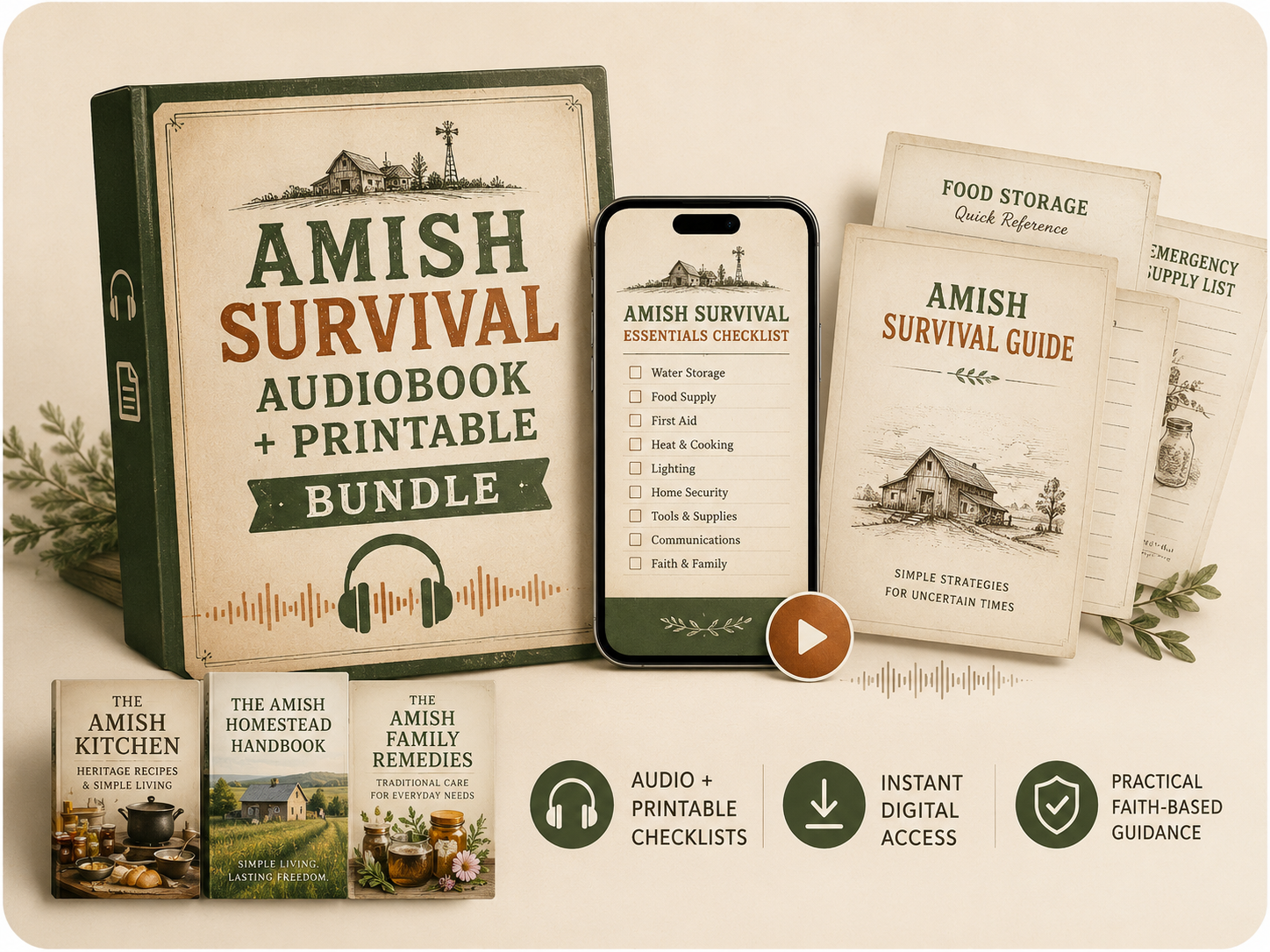 The Amish Home Wisdom Collection 