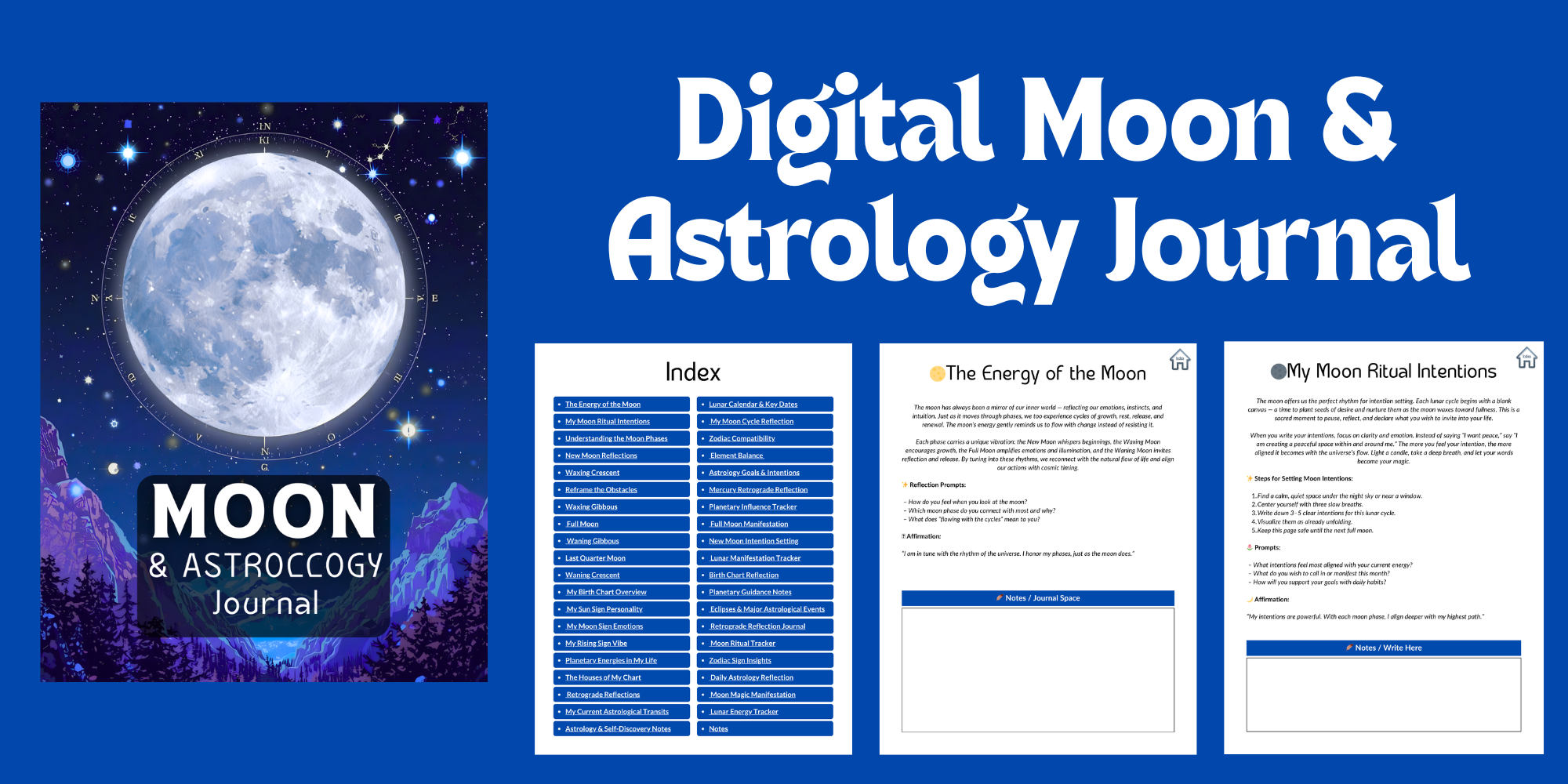 Digital Moon & Astrology Journal