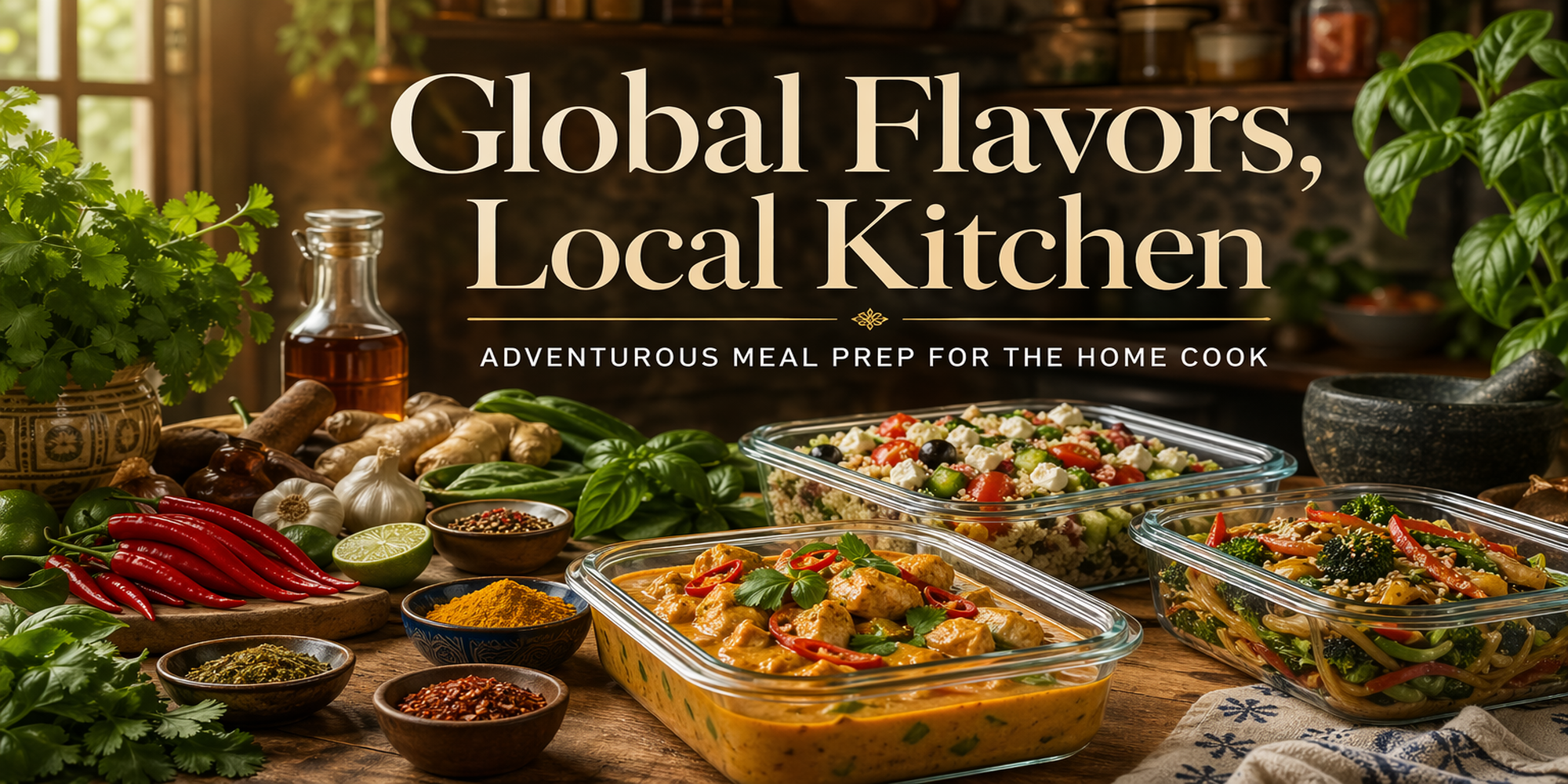 Global Flavors, Local Kitchen