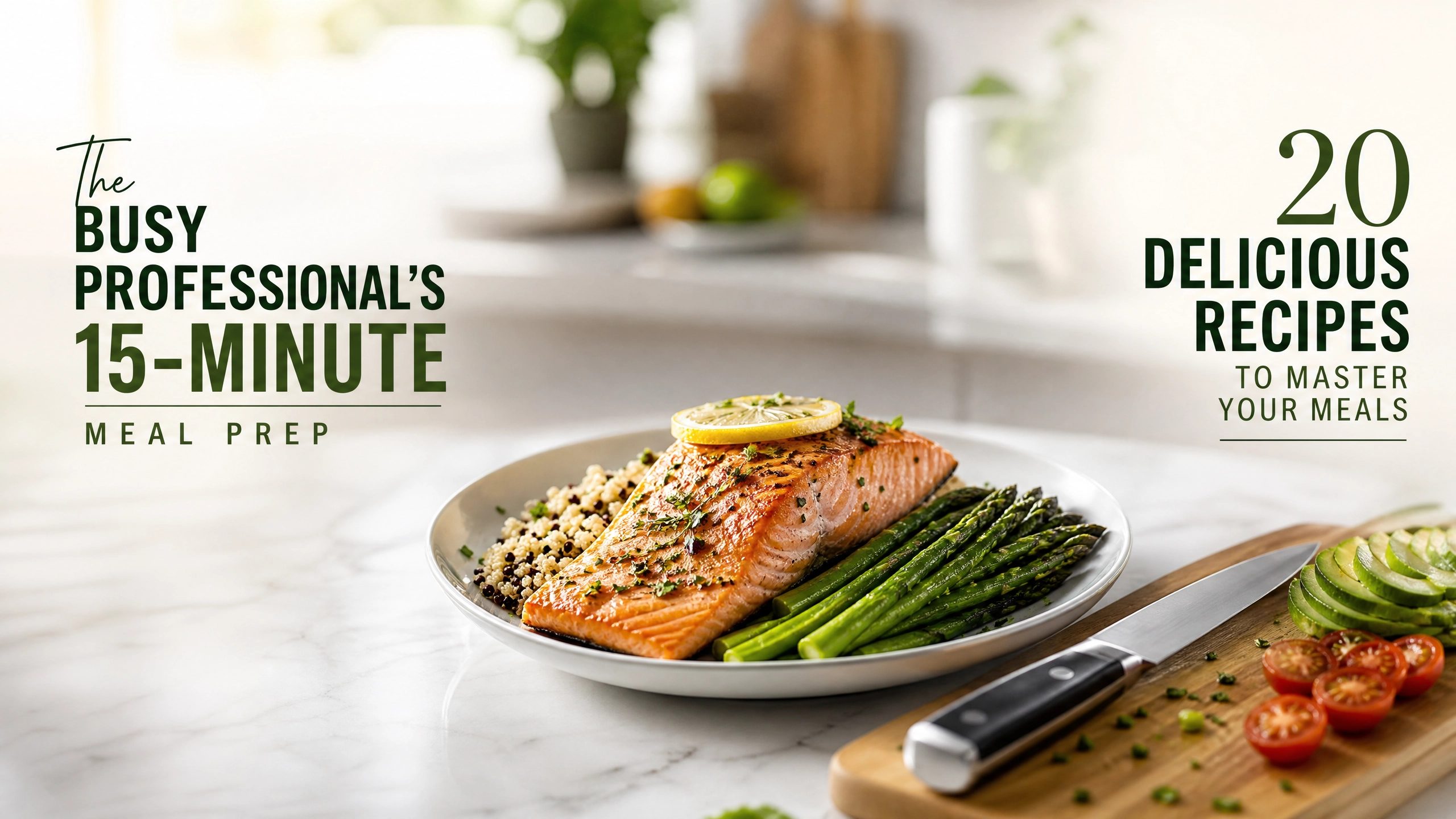 The Busy Professional’s 15-Minute Meal Prep