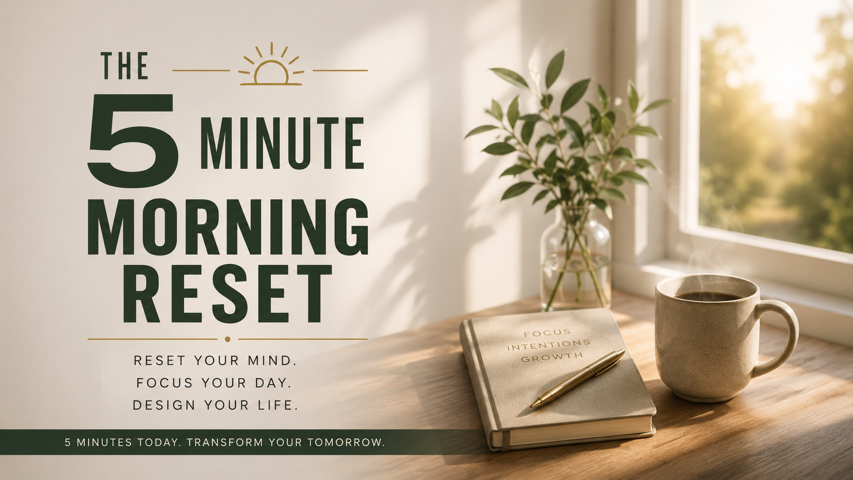 The 5-minute morning reset