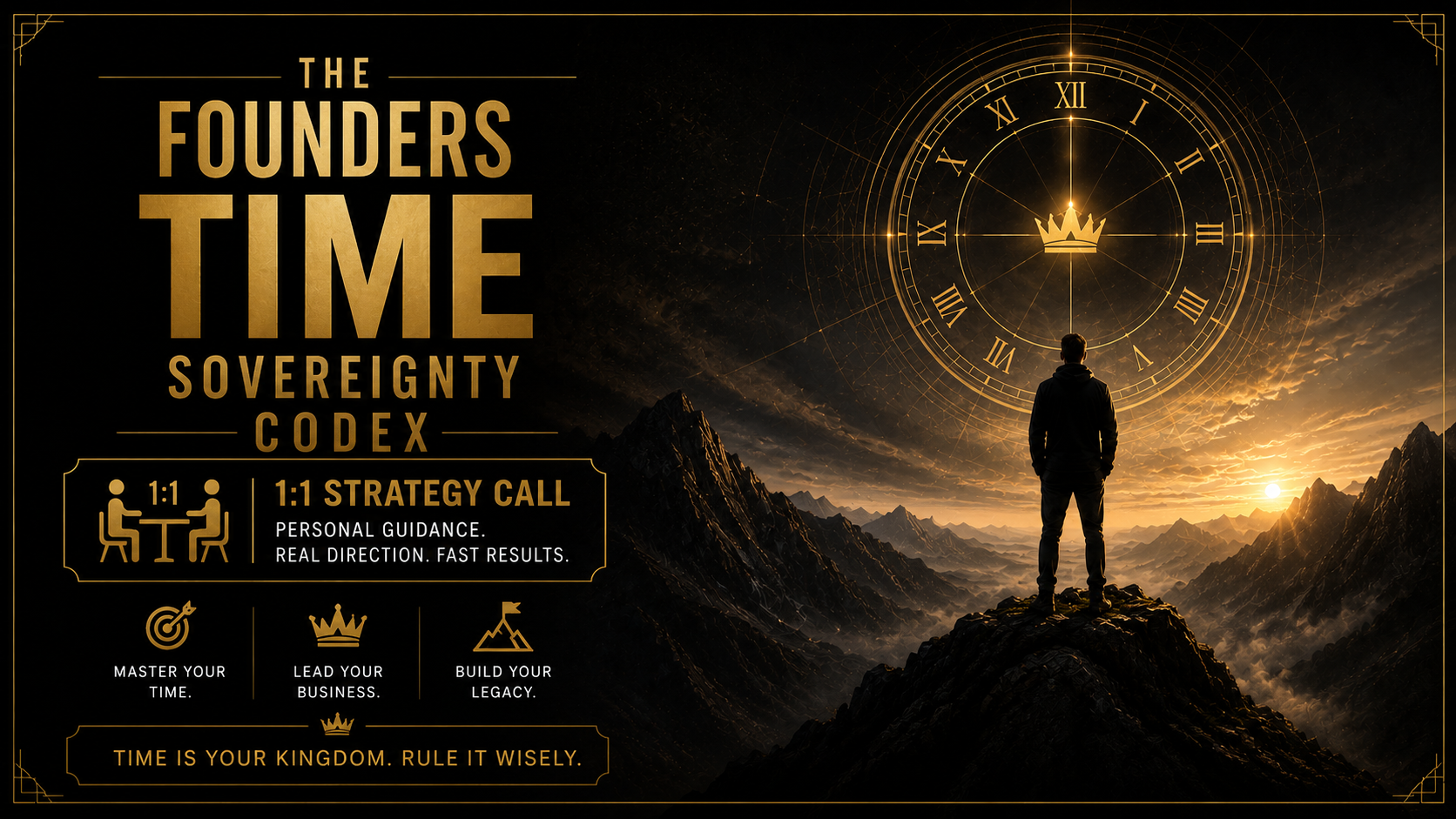 The Founder’s Operational Architecture (Sovereign Access)