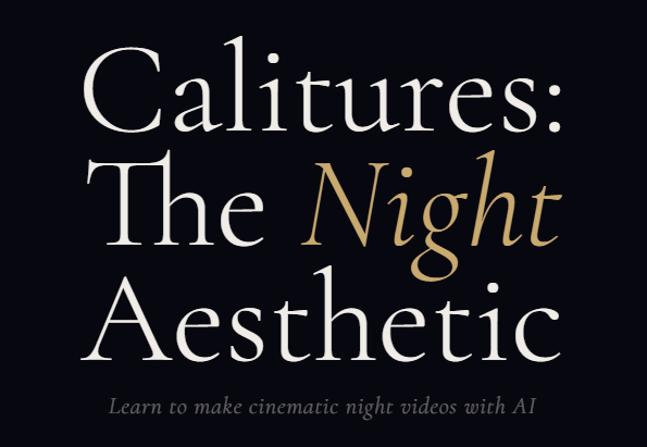 Calitures Night Aesthetic Kit - Starter